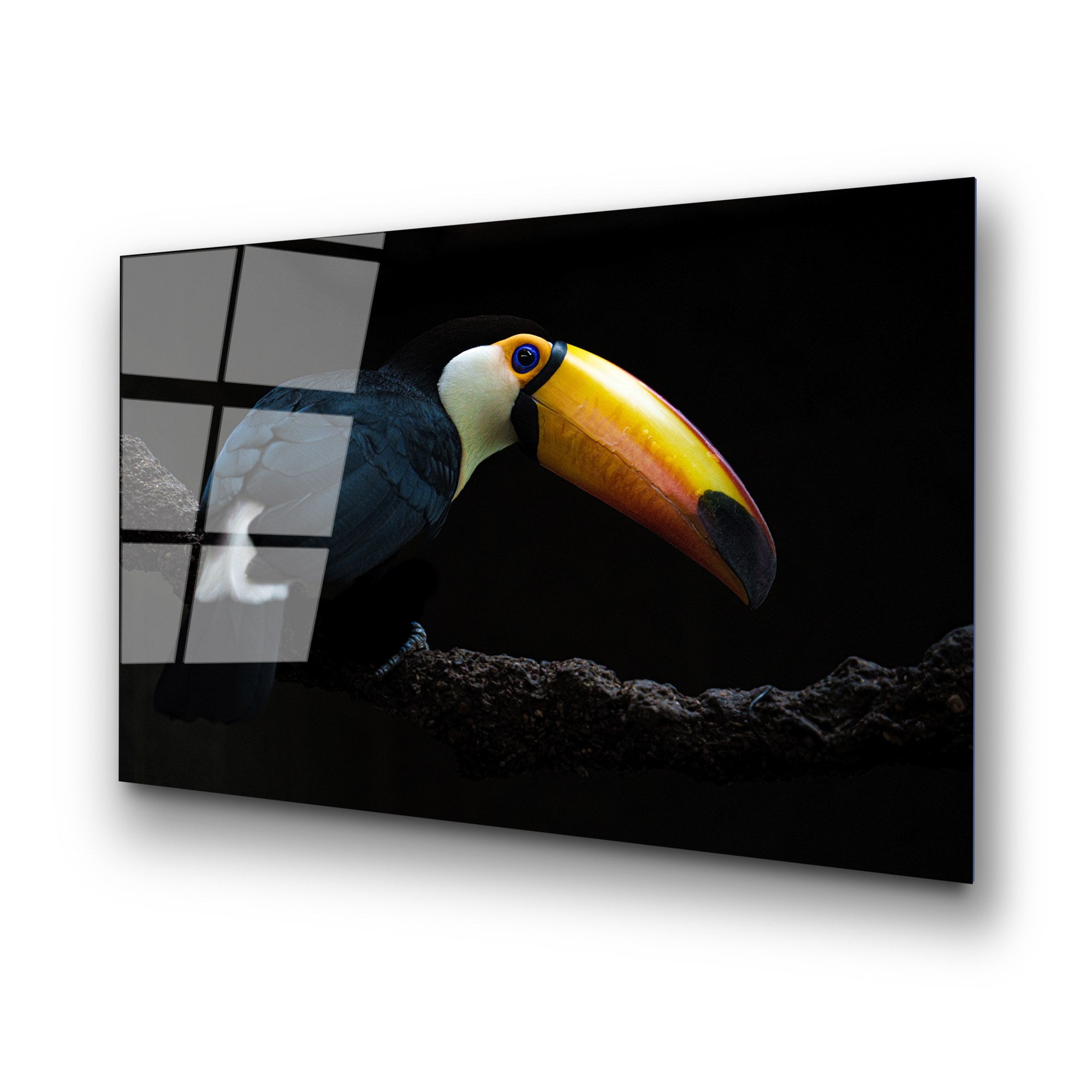 Quadro Decorativo em Vidro Temperado 100% UV-156, Multicolor, 70 x 100 cm (4 mm)