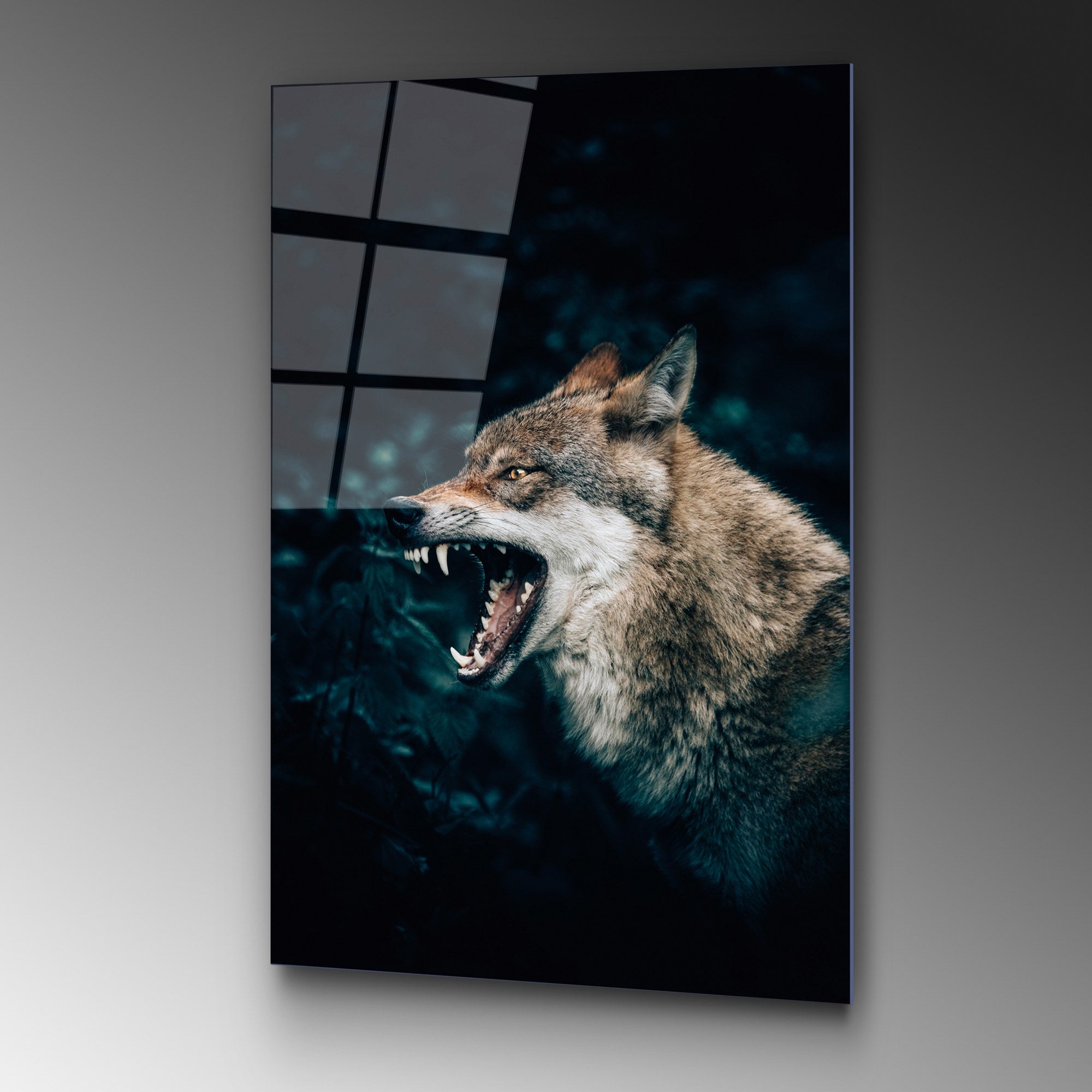 Quadro Decorativo em Vidro Temperado 100% (4 mm) UV-158, 70 x 100 cm, Multicolor