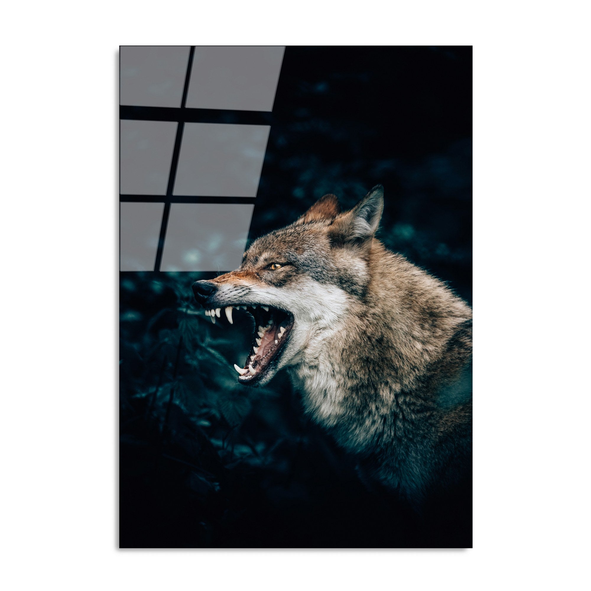 Quadro Decorativo em Vidro Temperado 100% (4 mm) UV-158, 70 x 100 cm, Multicolor