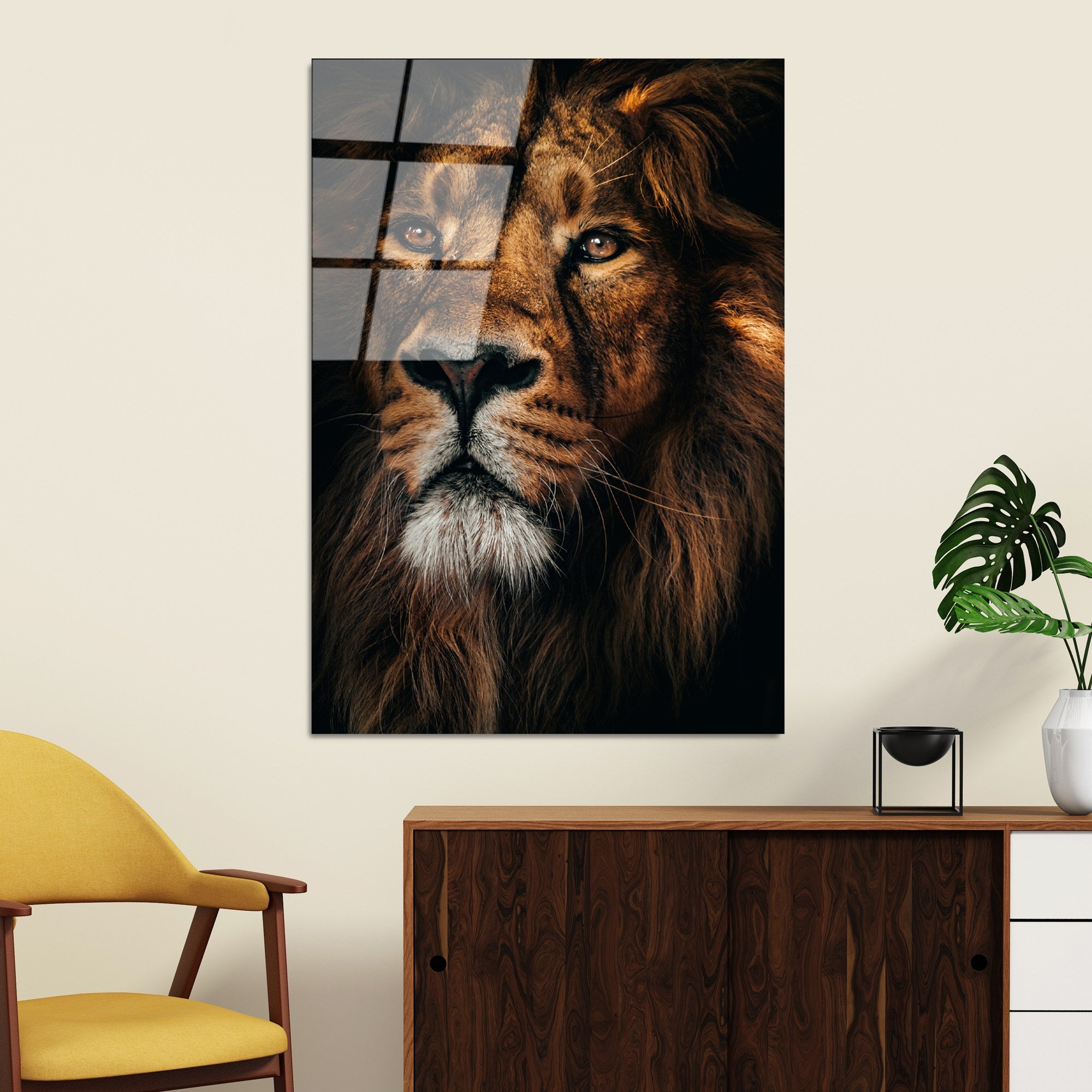 Quadro Decorativo em Vidro Temperado UV-159, Multicolor, 70 x 100 cm, 4 mm