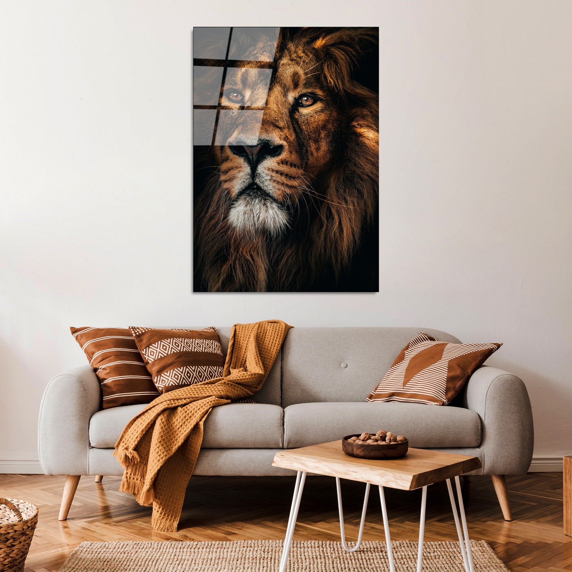 Quadro Decorativo em Vidro Temperado UV-159, Multicolor, 70 x 100 cm, 4 mm