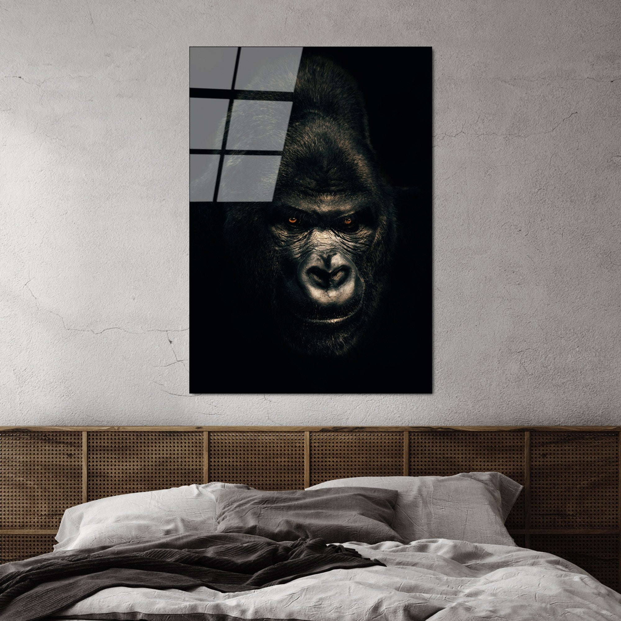 Quadro Decorativo em Vidro Temperado UV-160 (70 x 100 cm), Multicolor, Espessura 4 mm