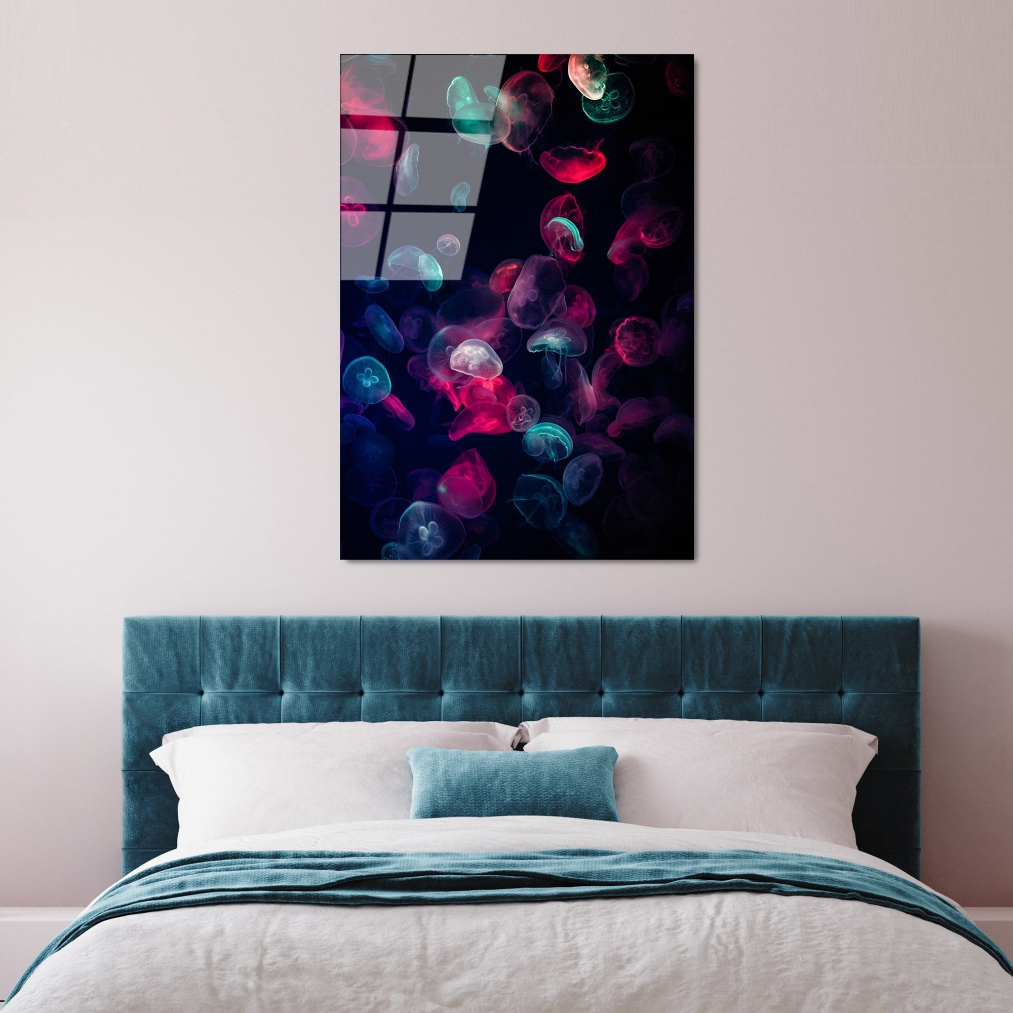 Quadro Decorativo em Vidro Temperado UV-164 (70x100 cm) - Multicolor, 4 mm