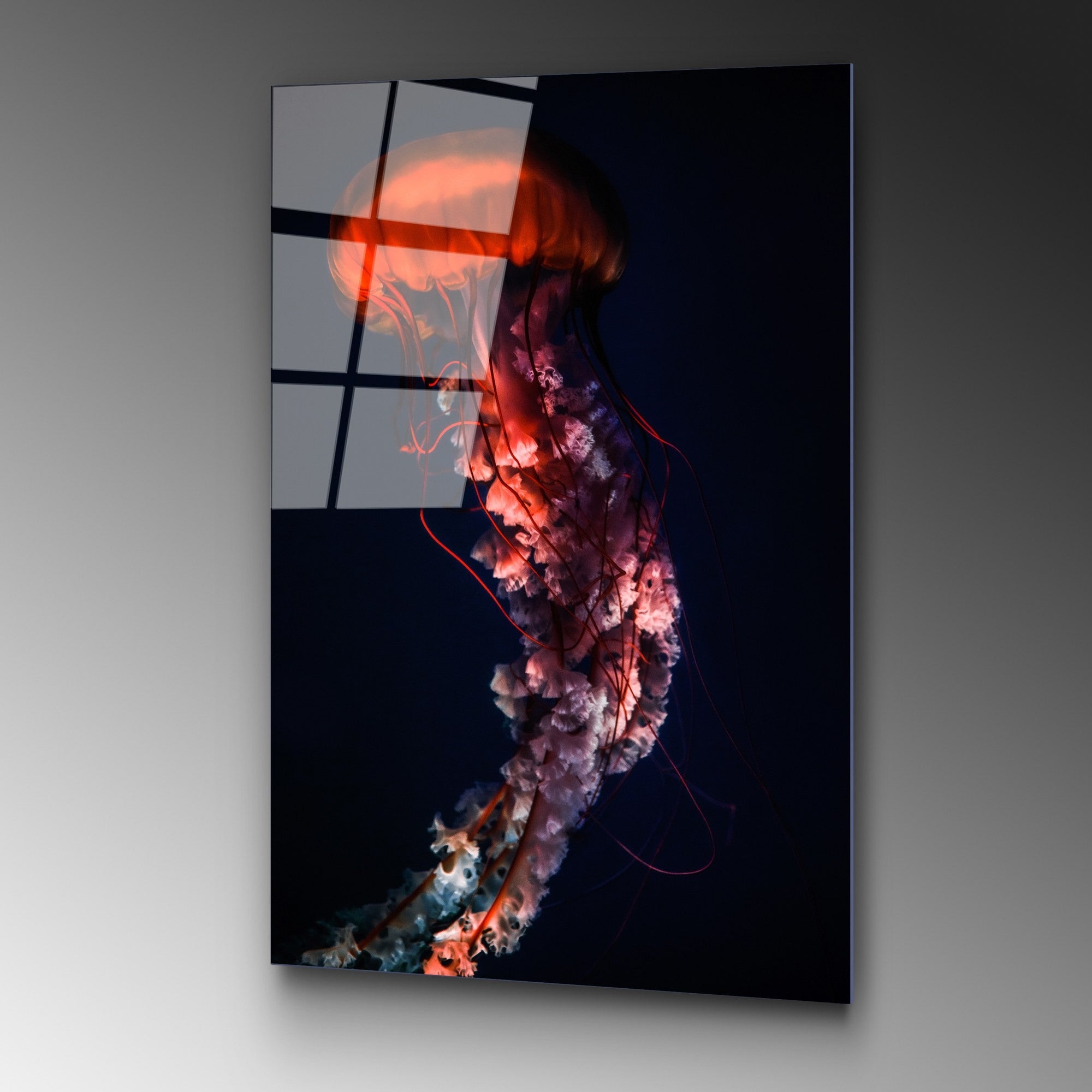 Quadro Decorativo em Vidro Temperado 100% (4 mm) UV-165 – 70 x 100 cm – Multicolor