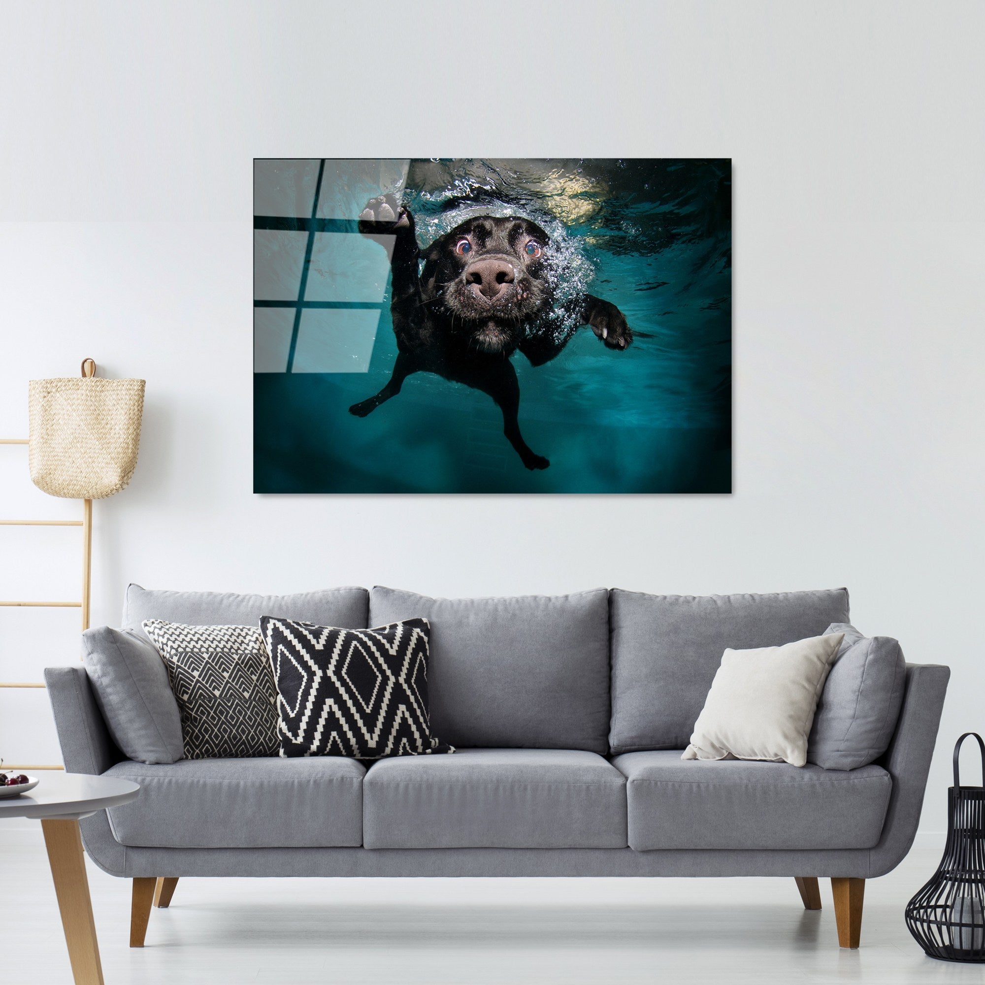 Quadro Decorativo em Vidro Temperado 100% (4 mm) UV-166 70x100 cm – Multicolor – Ref. 123BZM1229