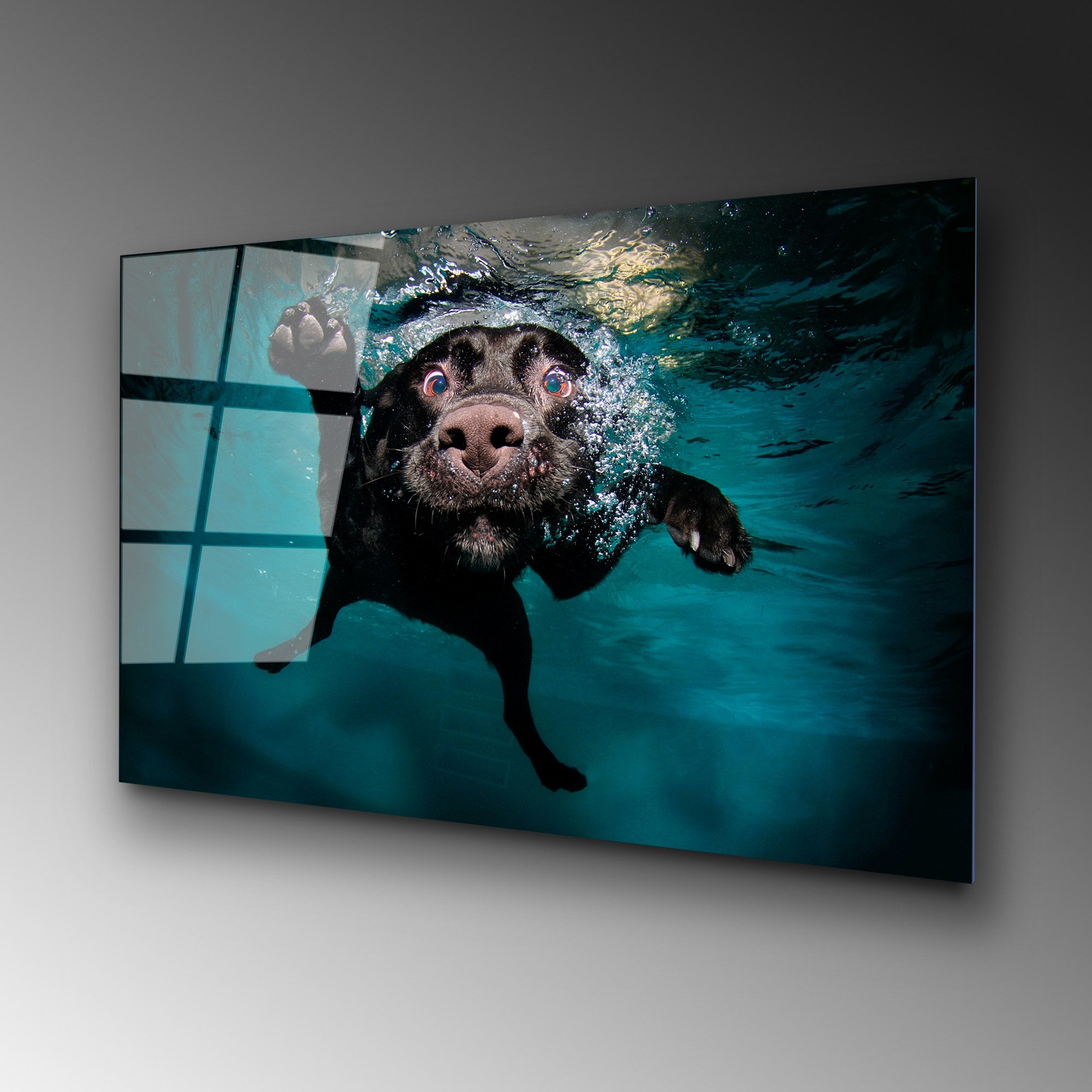 Quadro Decorativo em Vidro Temperado 100% (4 mm) UV-166 70x100 cm – Multicolor – Ref. 123BZM1229