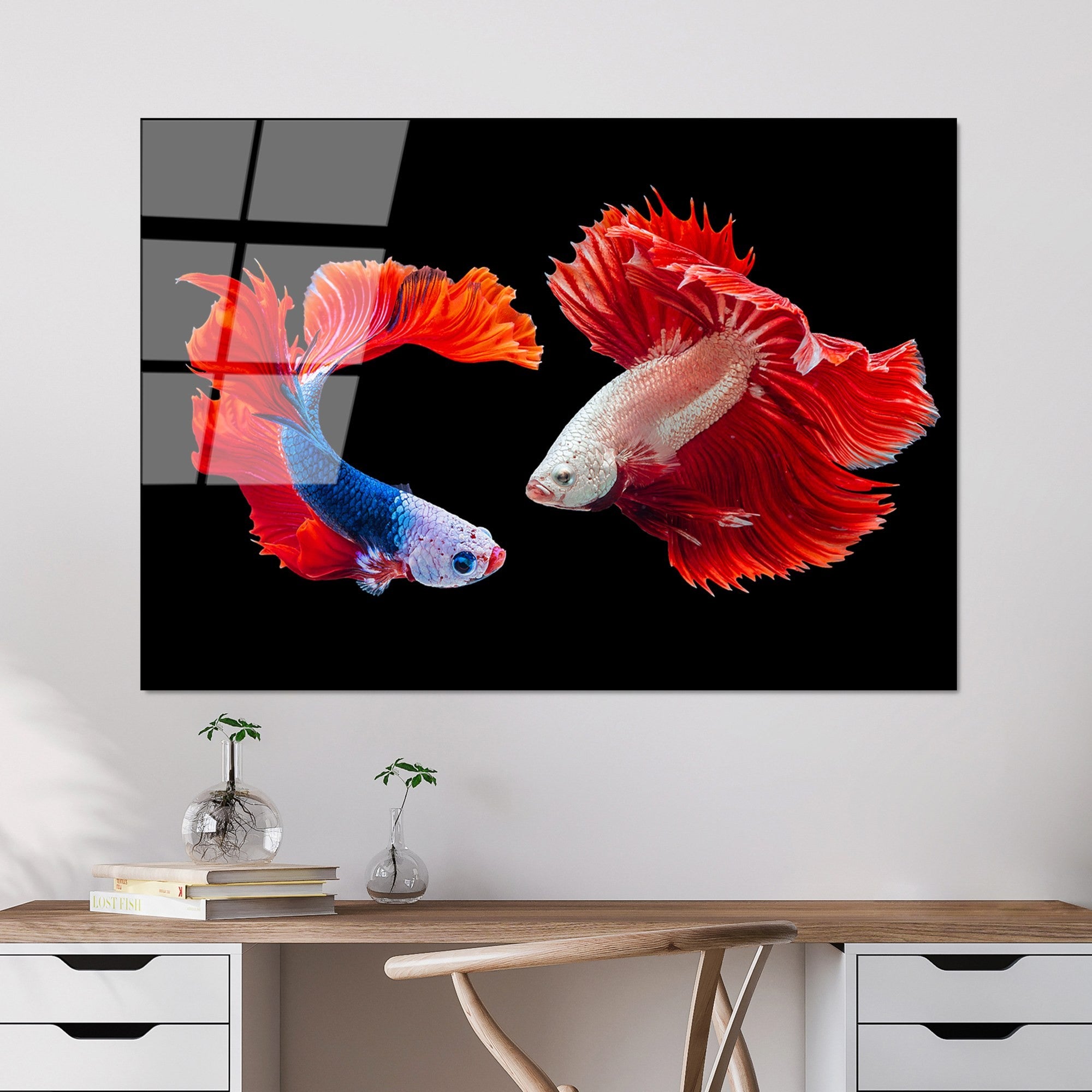 Quadro em Vidro Temperado Decorativo 70 x 100 cm – Multicolor, 4 mm (UV‑167)