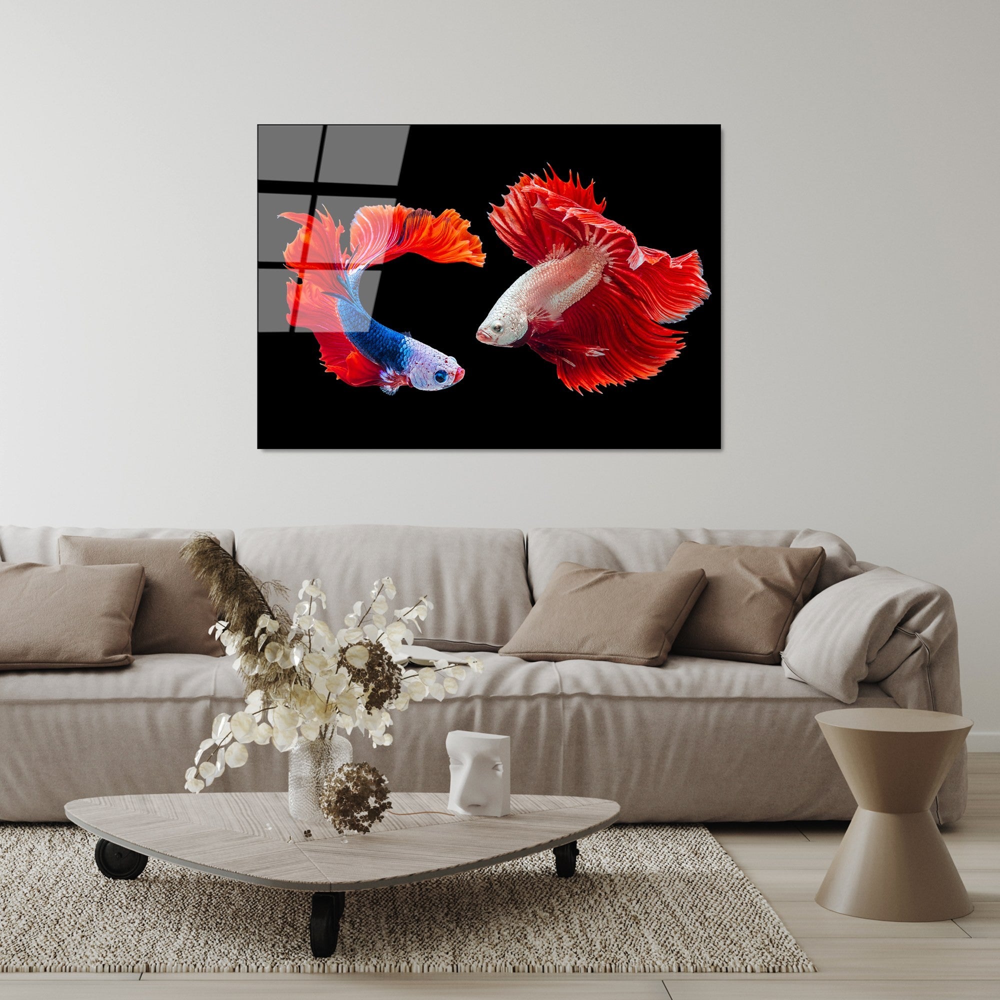 Quadro em Vidro Temperado Decorativo 70 x 100 cm – Multicolor, 4 mm (UV‑167)