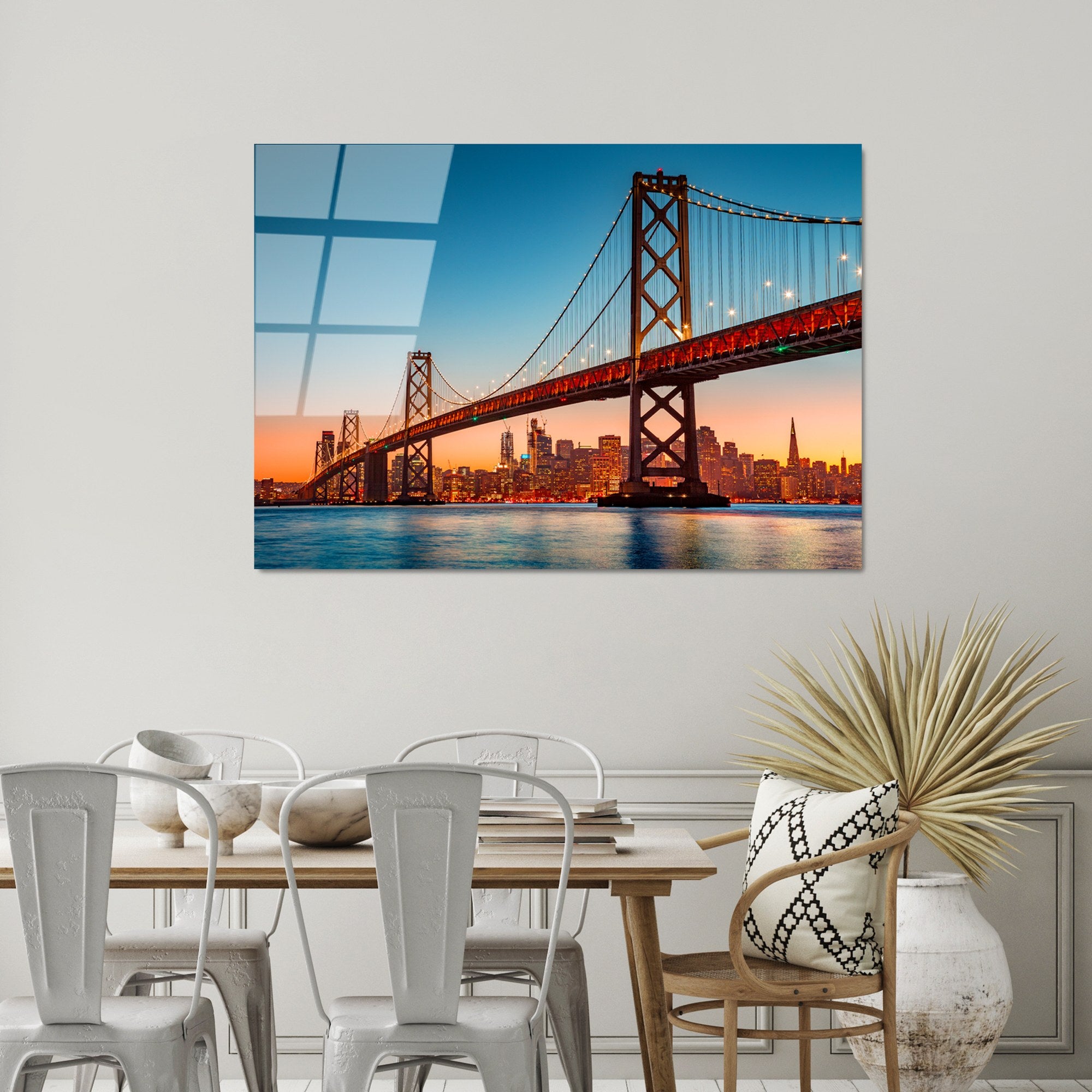 Quadro Decorativo em Vidro Temperado 100% (4 mm) UV-170, 70 x 100 cm – Multicolor