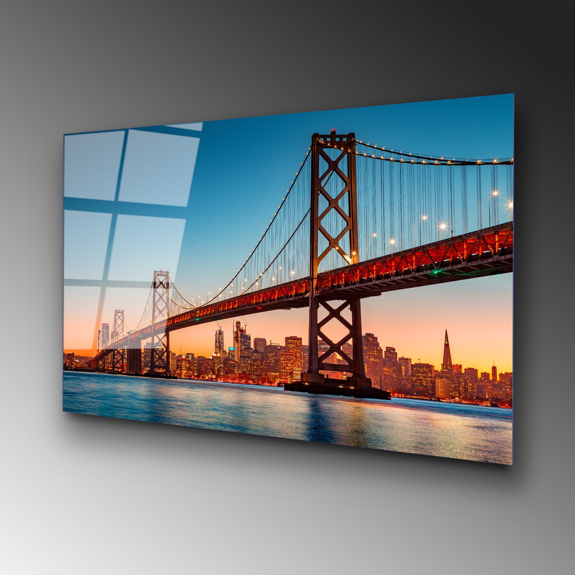 Quadro Decorativo em Vidro Temperado 100% (4 mm) UV-170, 70 x 100 cm – Multicolor