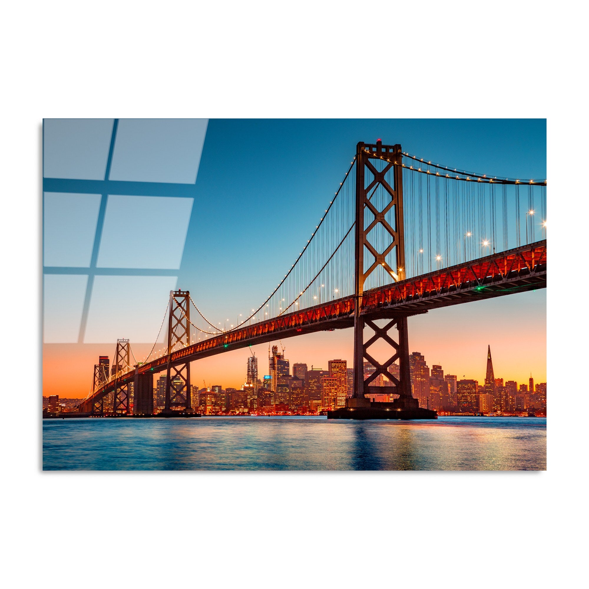 Quadro Decorativo em Vidro Temperado 100% (4 mm) UV-170, 70 x 100 cm – Multicolor