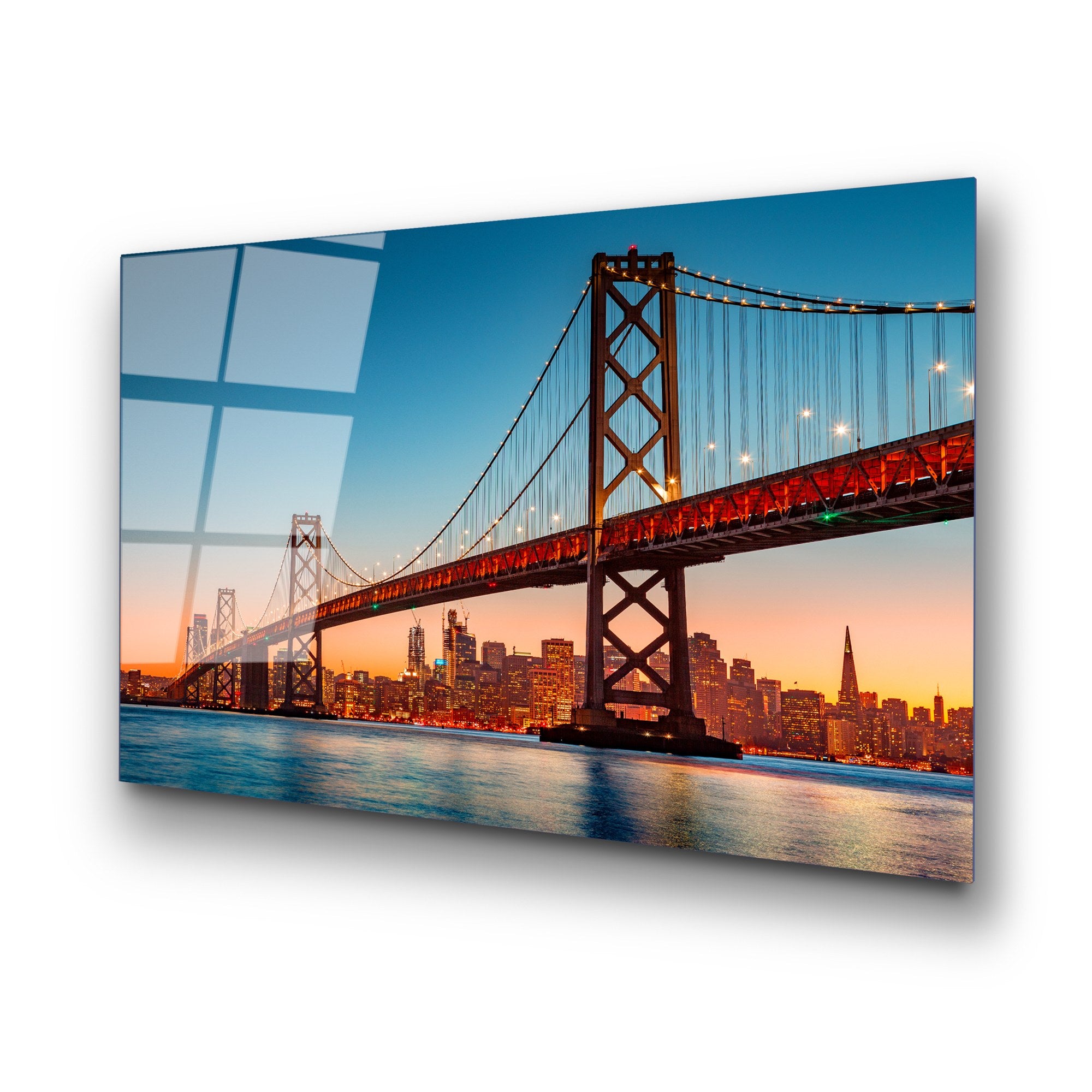 Quadro Decorativo em Vidro Temperado 100% (4 mm) UV-170, 70 x 100 cm – Multicolor