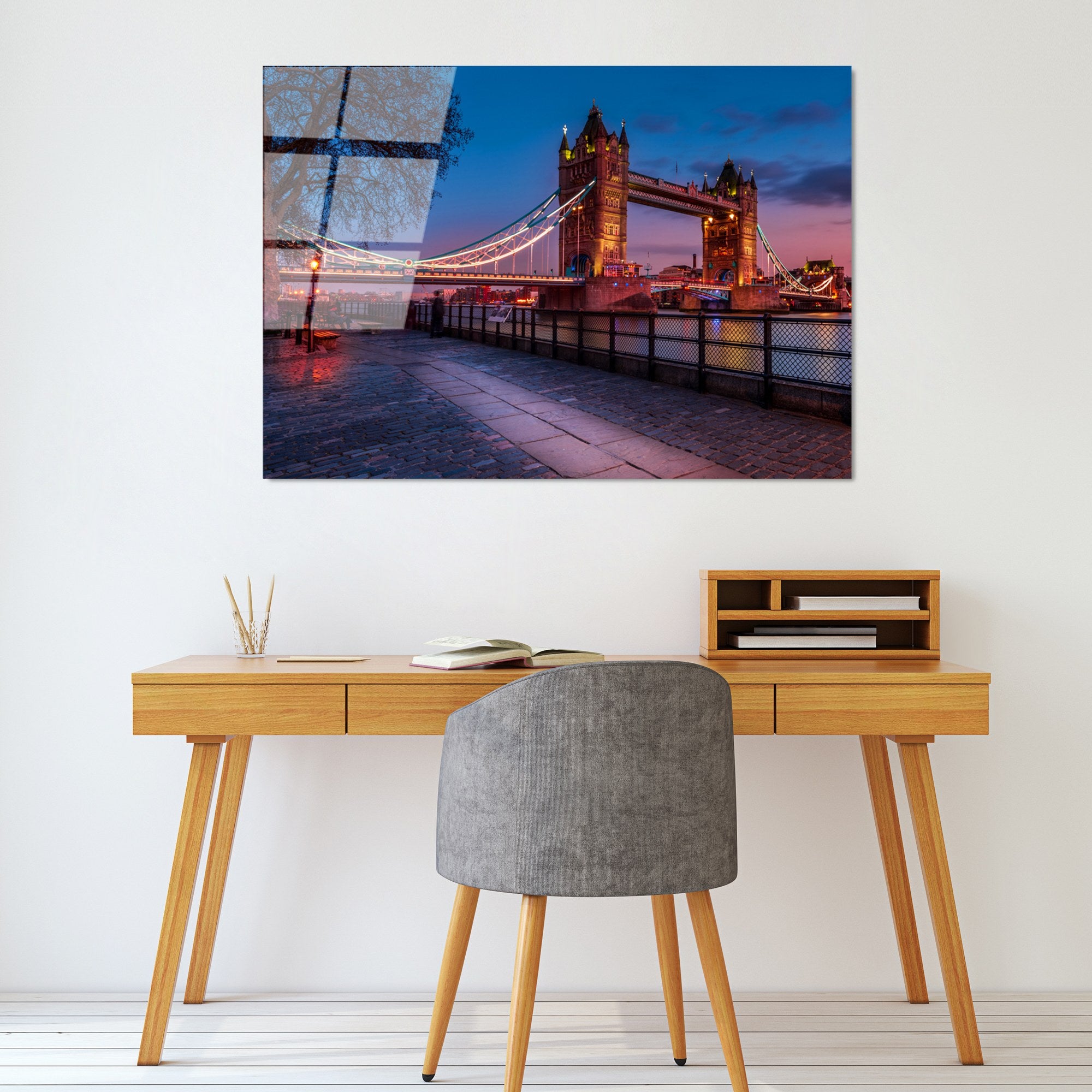 Quadro Decorativo em Vidro Temperado 70x100 cm (4 mm) Multicolor - UV-171