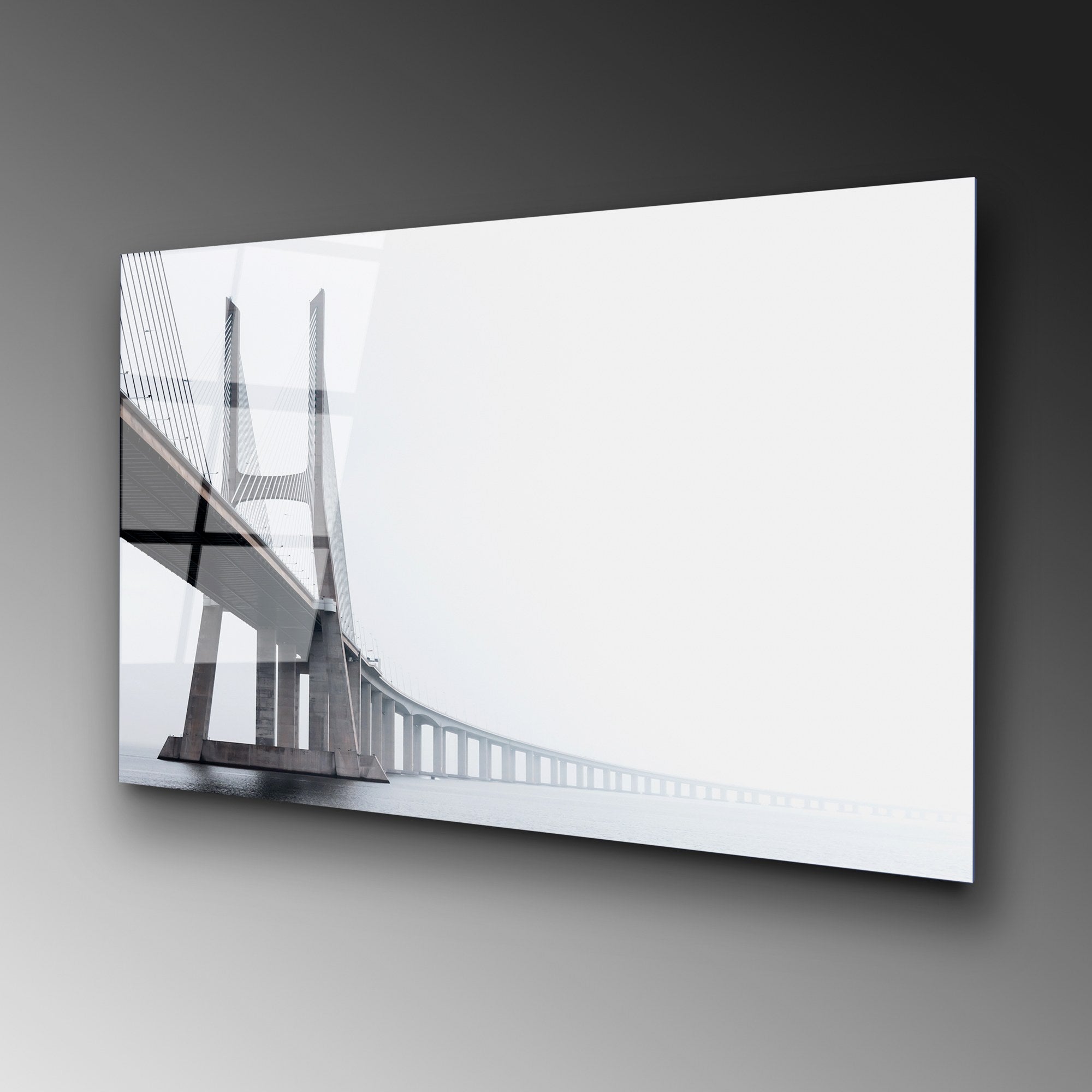 Quadro Decorativo em Vidro Temperado 100% (4 mm) UV-172, 70 x 100 cm, Multicolor