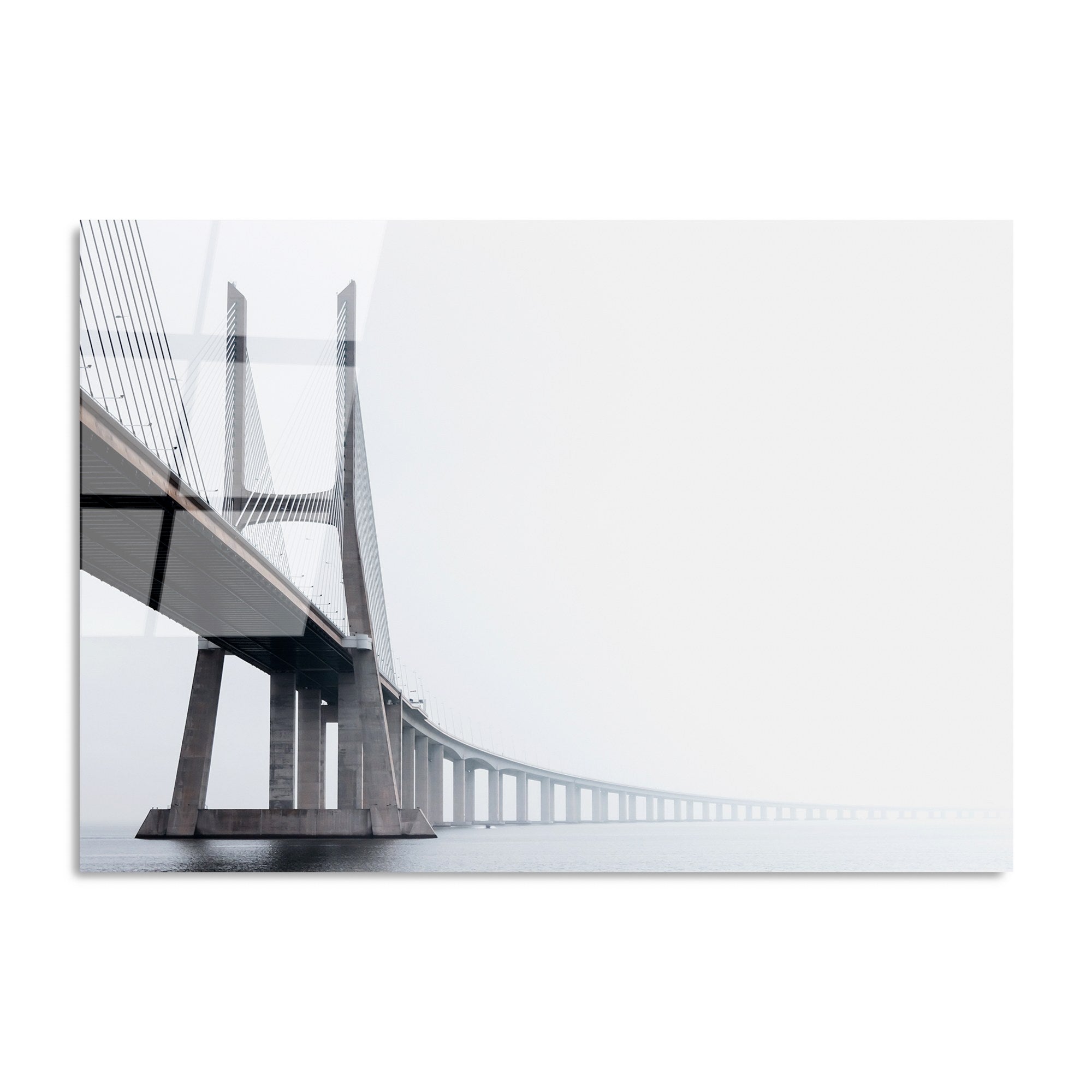 Quadro Decorativo em Vidro Temperado 100% (4 mm) UV-172, 70 x 100 cm, Multicolor