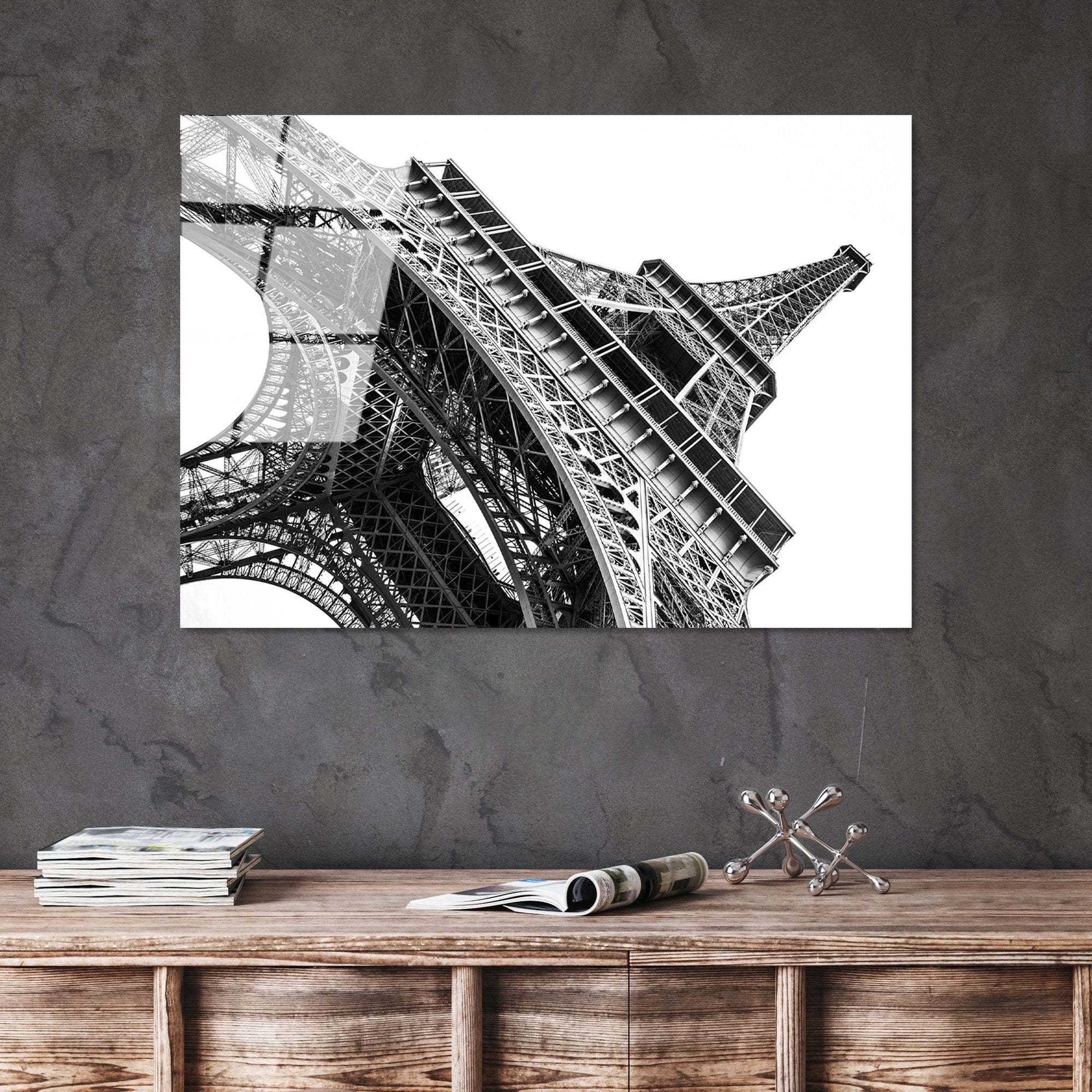 Quadro Decorativo em Vidro Temperado UV-173, Multicolor, 70 x 100 cm, 4 mm (100% Vidro Temperado)