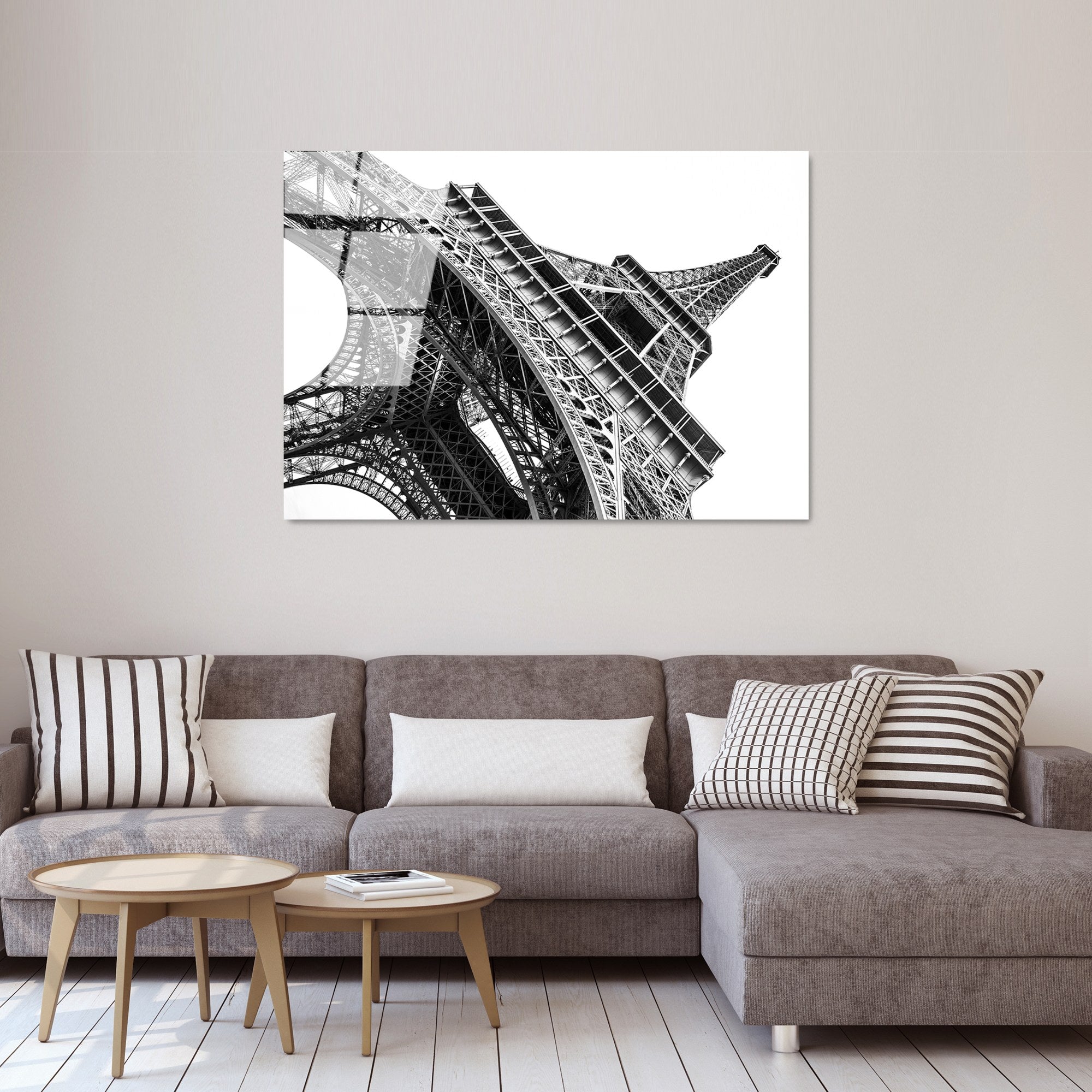 Quadro Decorativo em Vidro Temperado UV-173, Multicolor, 70 x 100 cm, 4 mm (100% Vidro Temperado)