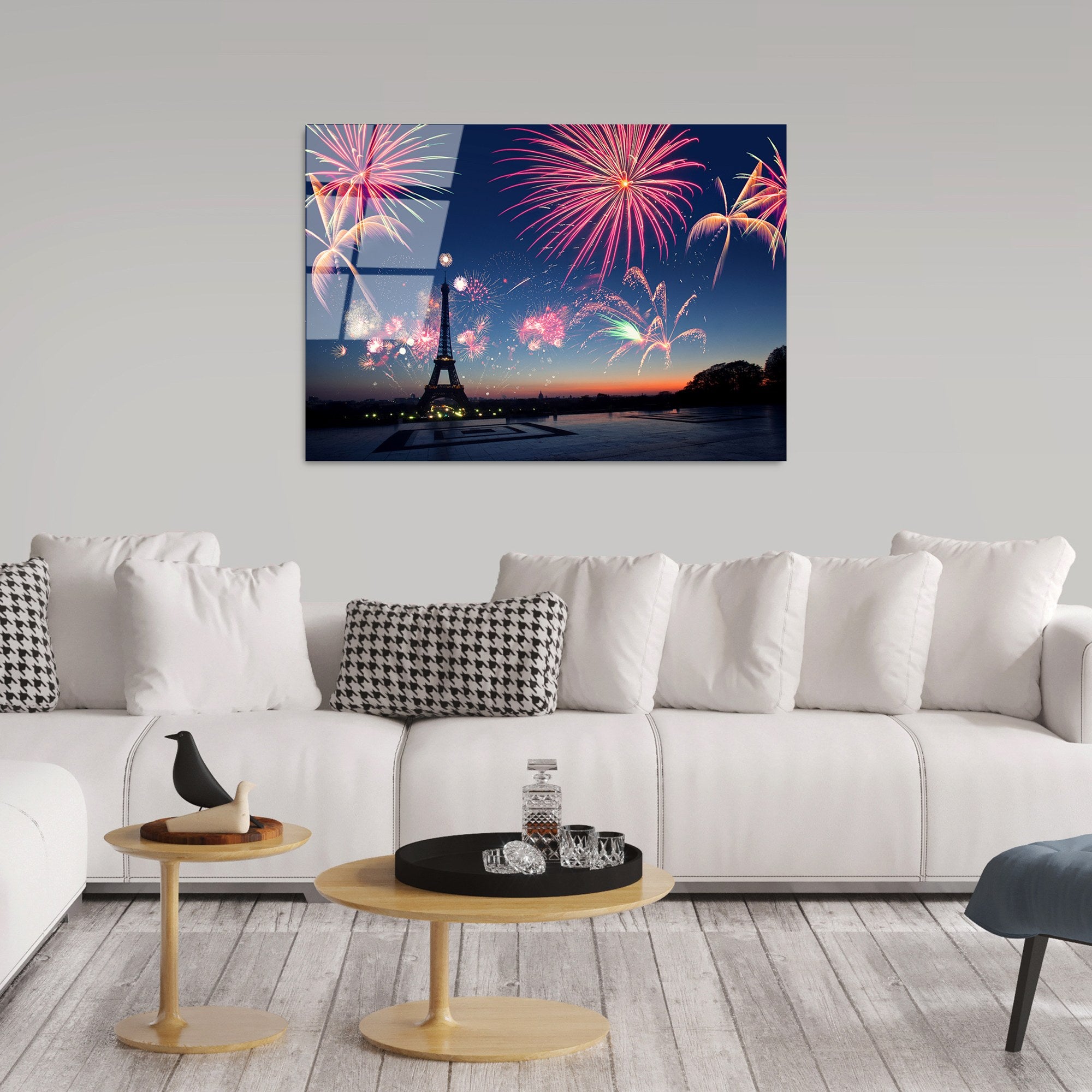 Quadro Decorativo em Vidro Temperado UV-175, Multicolor, 70 x 100 cm, 4 mm