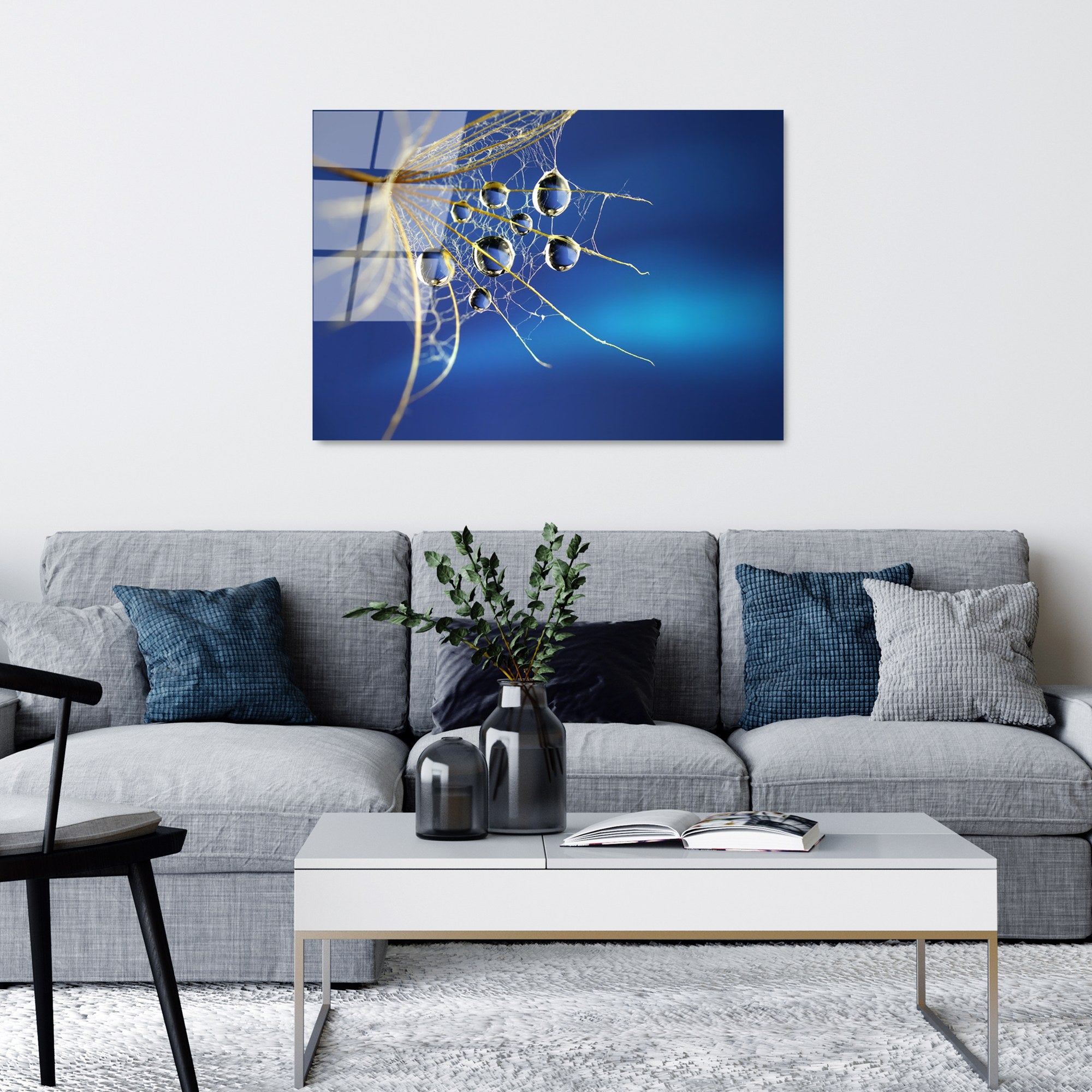 Quadro Decorativo em Vidro Temperado 100% 70 x 100 cm Multicolor (4 mm) UV-176