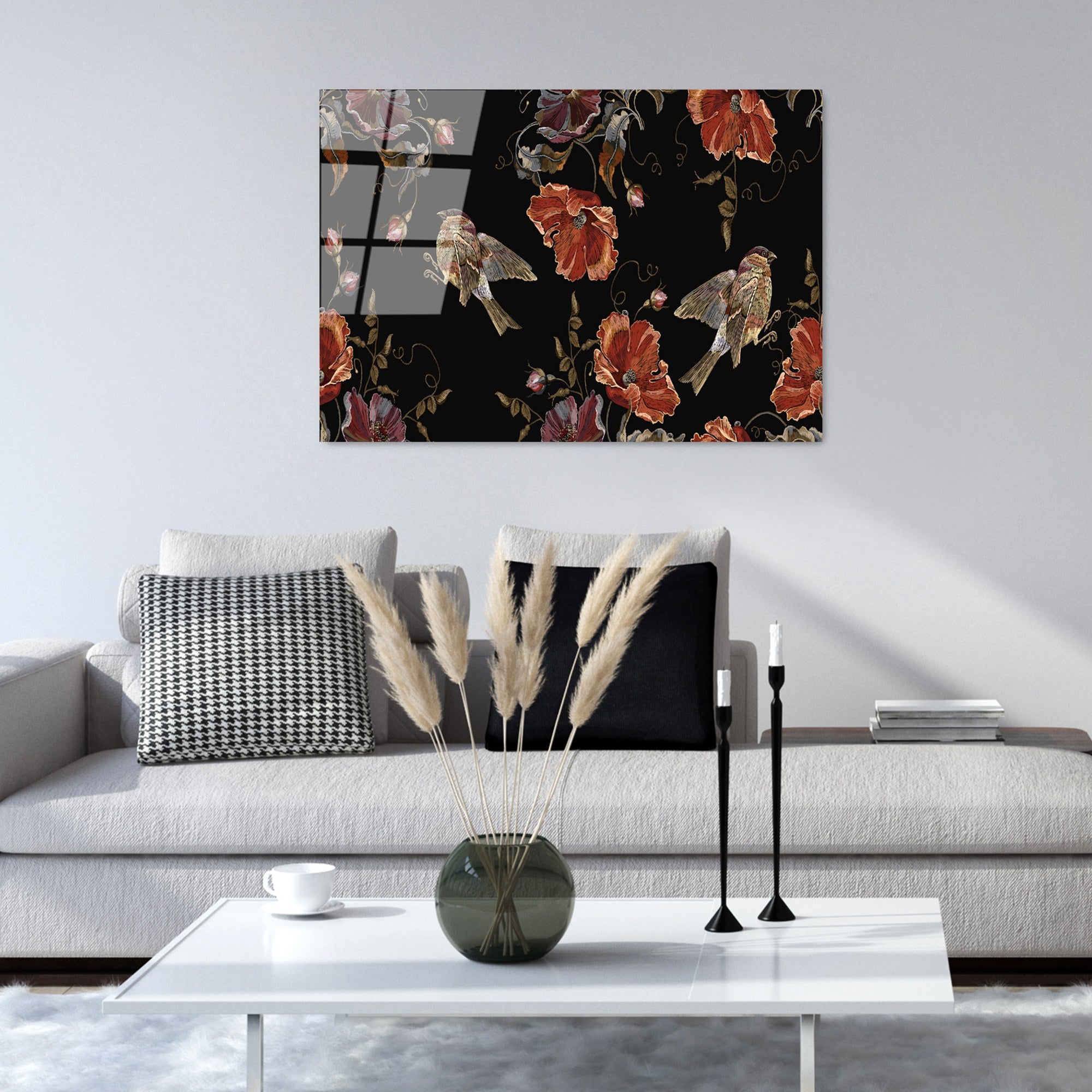 Quadro Decorativo em Vidro Temperado 70 x 100 cm (4 mm) – Multicolor | UV-178