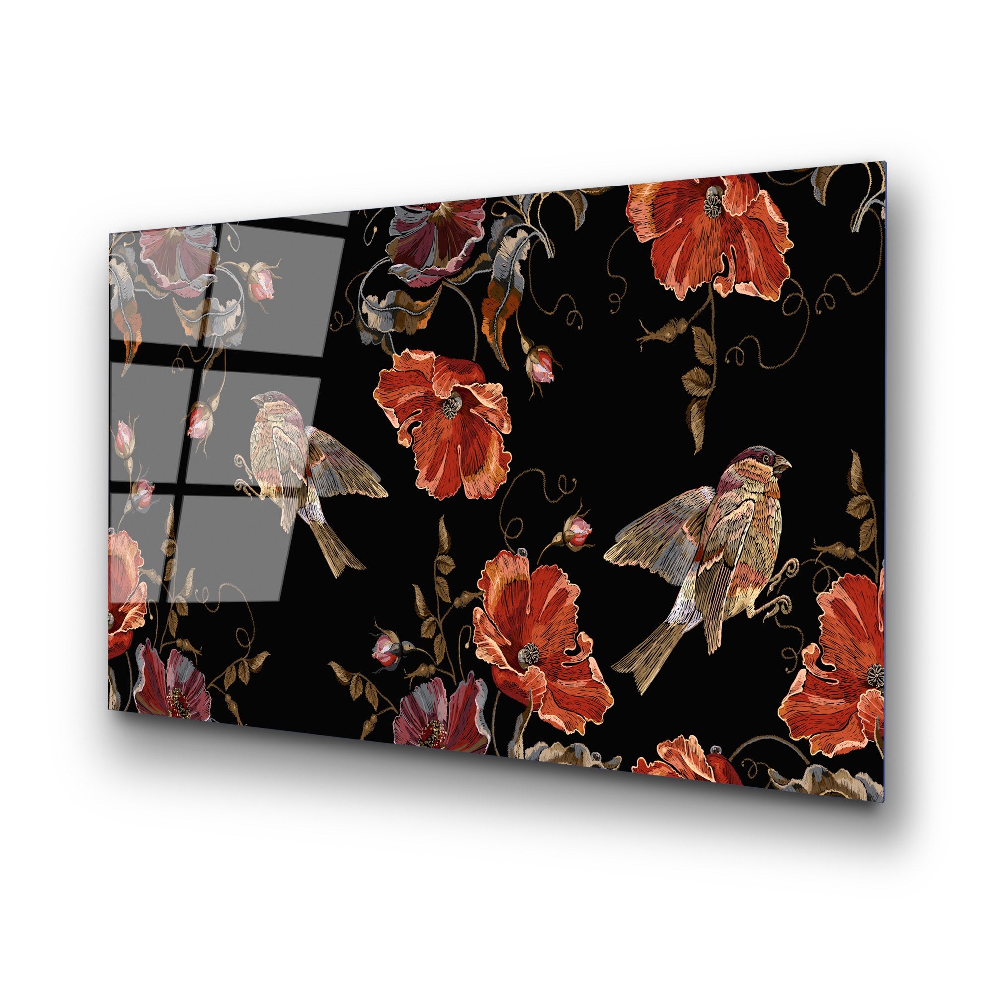 Quadro Decorativo em Vidro Temperado 70 x 100 cm (4 mm) – Multicolor | UV-178