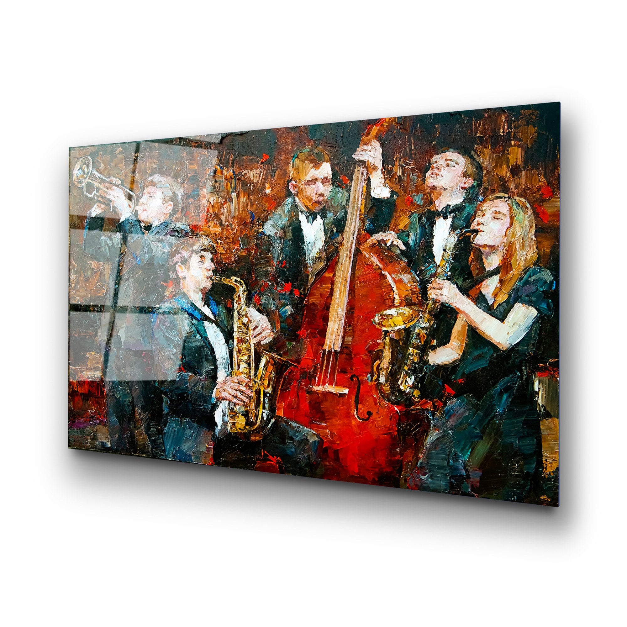 Quadro Decorativo em Vidro Temperado UV-180, 70 x 100 cm, Multicolor, 4 mm