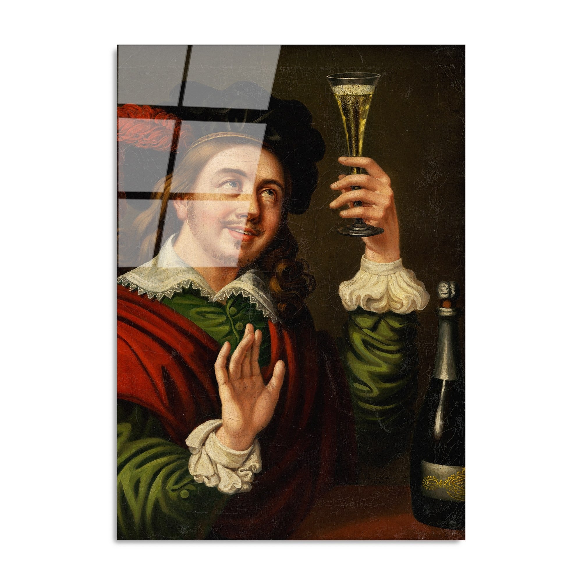 Quadro Decorativo em Vidro Temperado UV-184, Multicolor, 70x100 cm, 4 mm