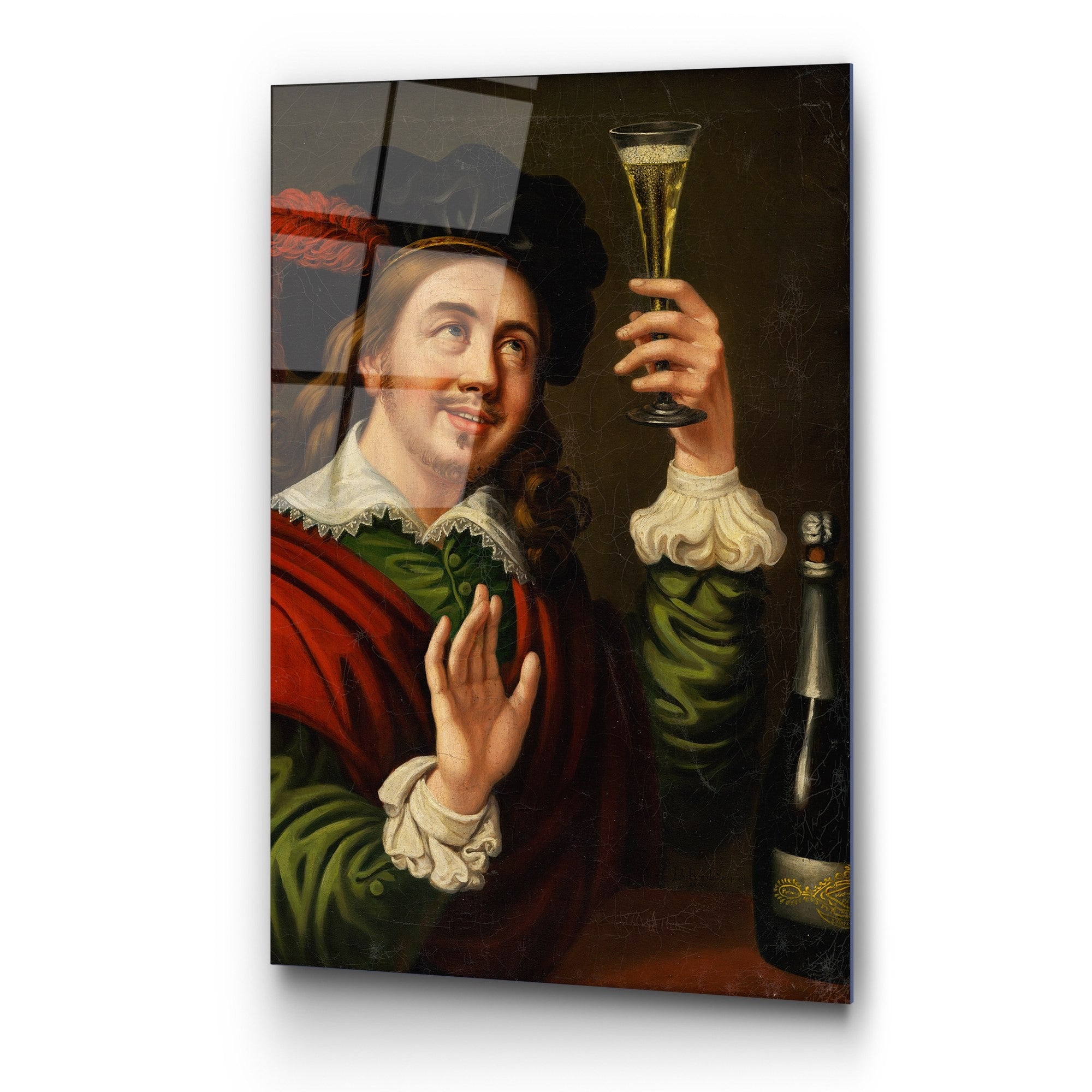 Quadro Decorativo em Vidro Temperado UV-184, Multicolor, 70x100 cm, 4 mm