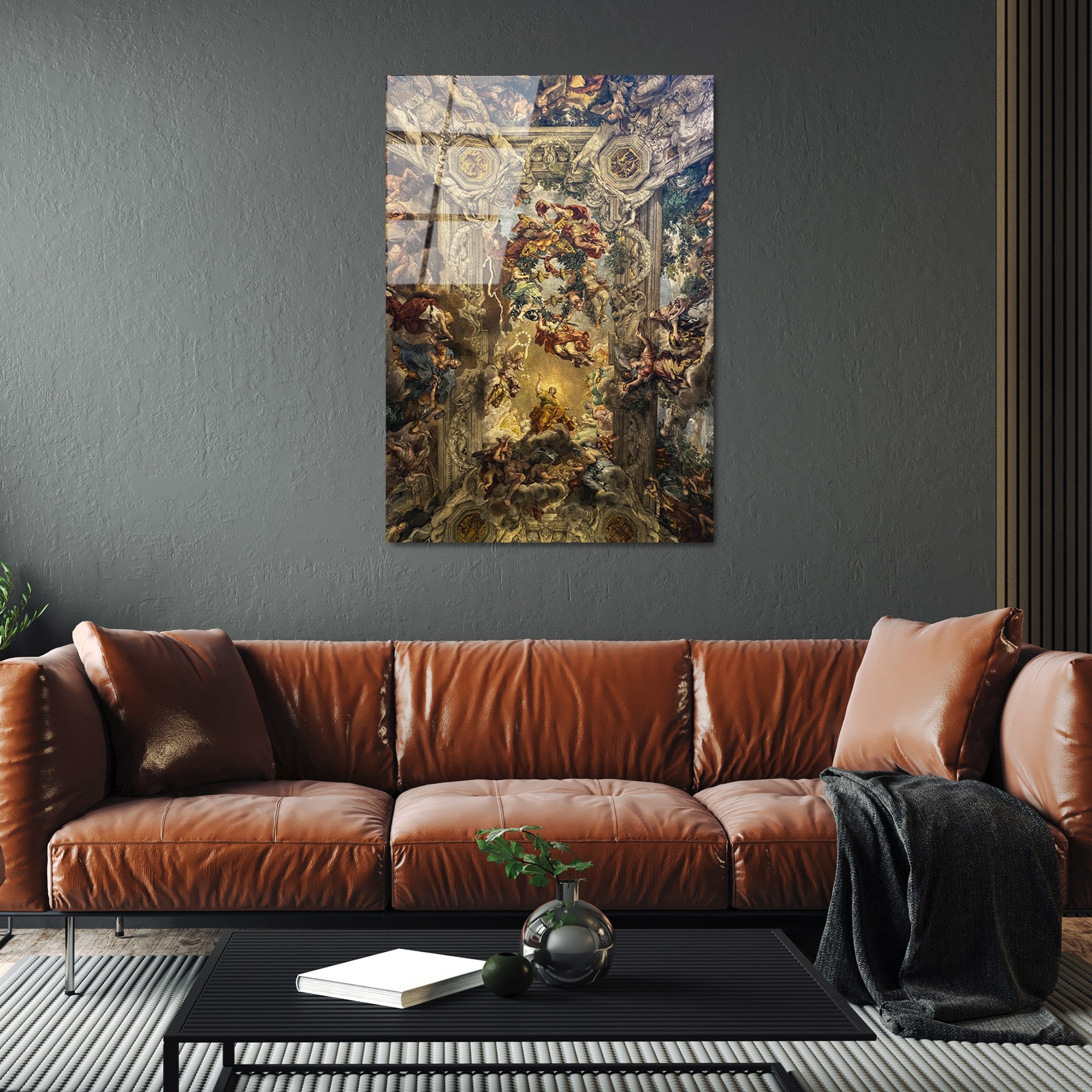 Quadro Decorativo em 100% Vidro Temperado Multicolor UV-185 (70 x 100 cm, 4 mm)