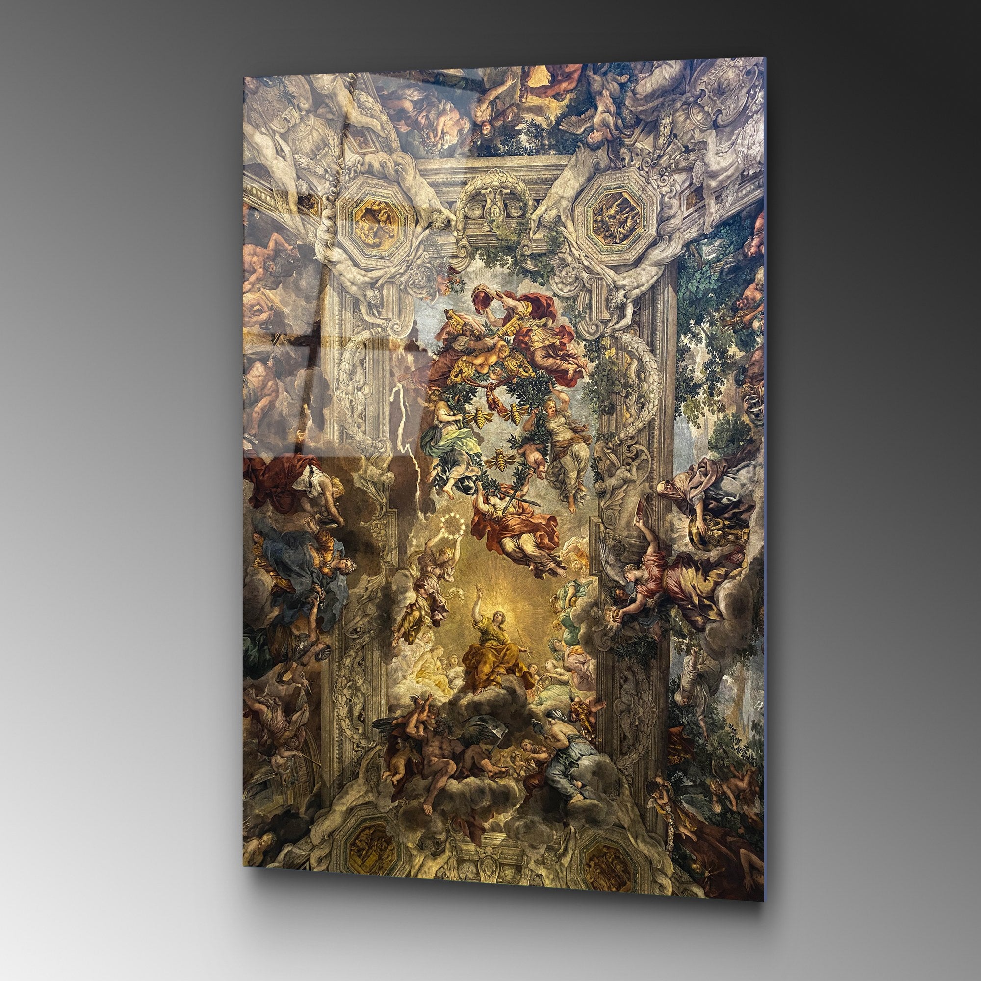 Quadro Decorativo em 100% Vidro Temperado Multicolor UV-185 (70 x 100 cm, 4 mm)