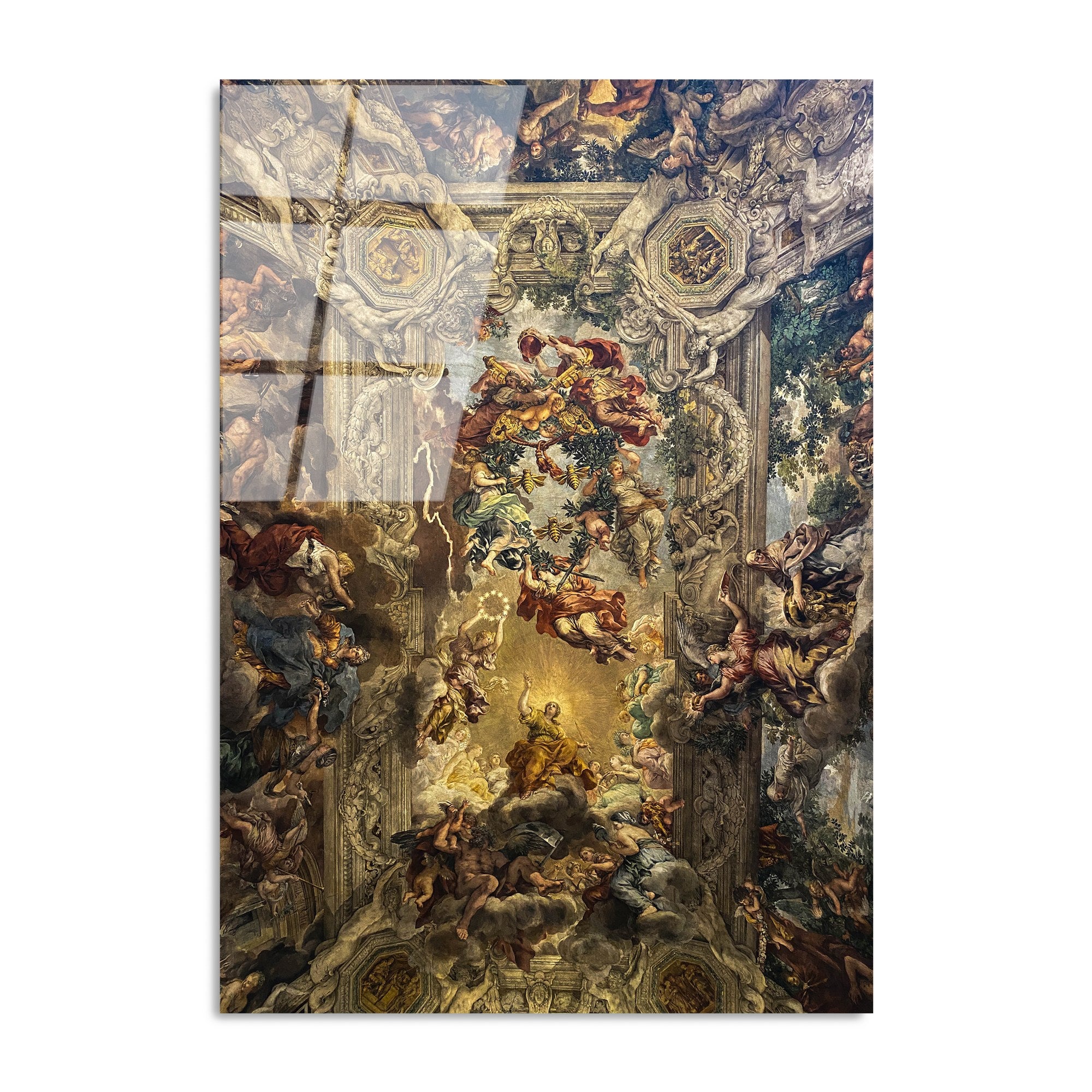 Quadro Decorativo em 100% Vidro Temperado Multicolor UV-185 (70 x 100 cm, 4 mm)