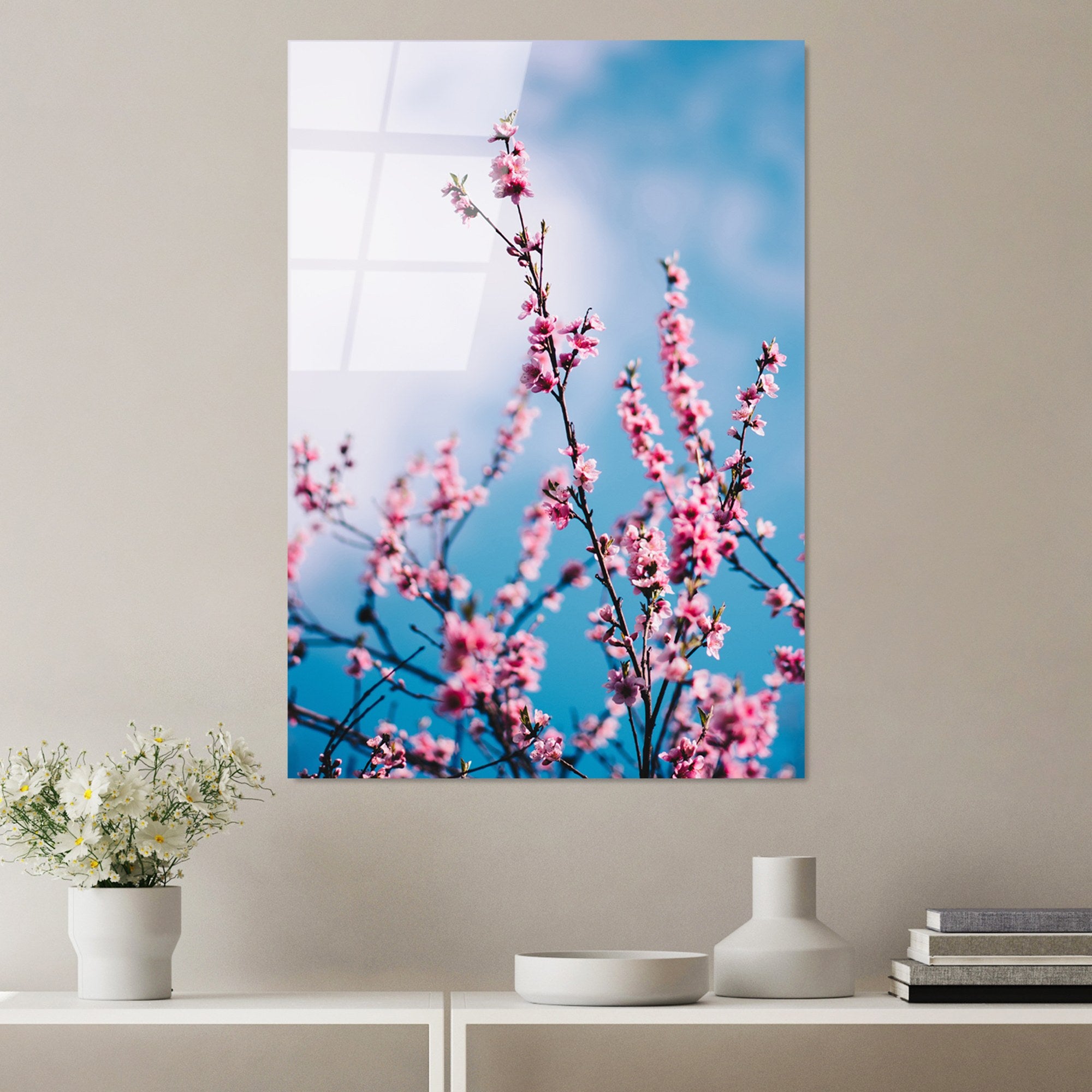 Quadro Decorativo em Vidro Temperado UV-186, 70 x 100 cm, Multicolor, 4 mm