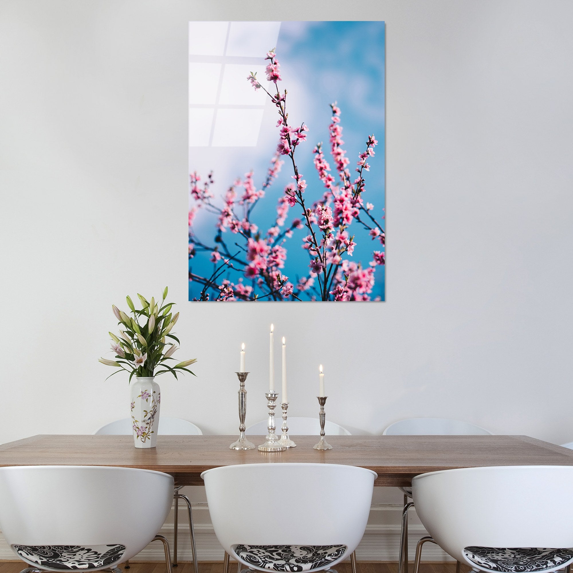 Quadro Decorativo em Vidro Temperado UV-186, 70 x 100 cm, Multicolor, 4 mm