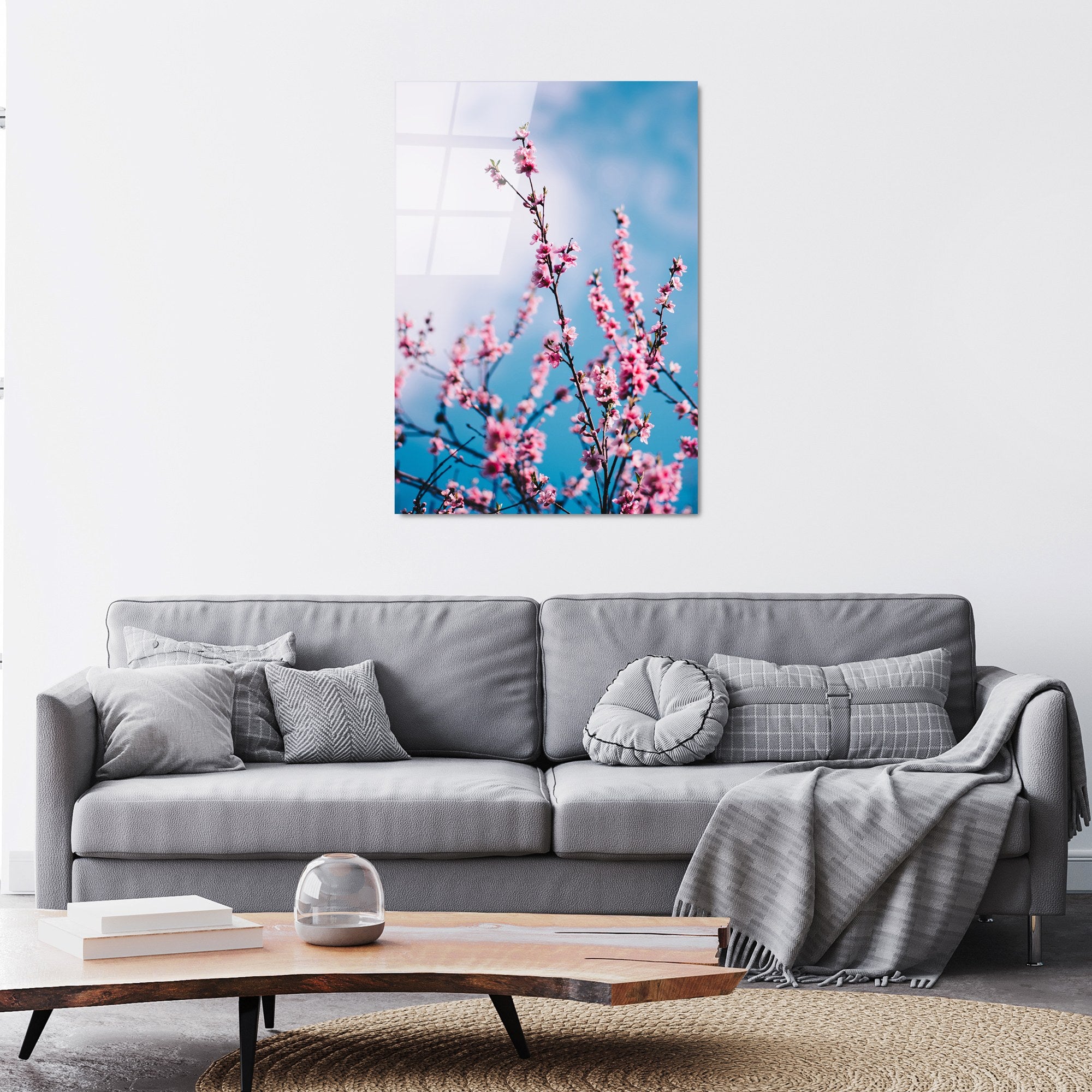 Quadro Decorativo em Vidro Temperado UV-186, 70 x 100 cm, Multicolor, 4 mm