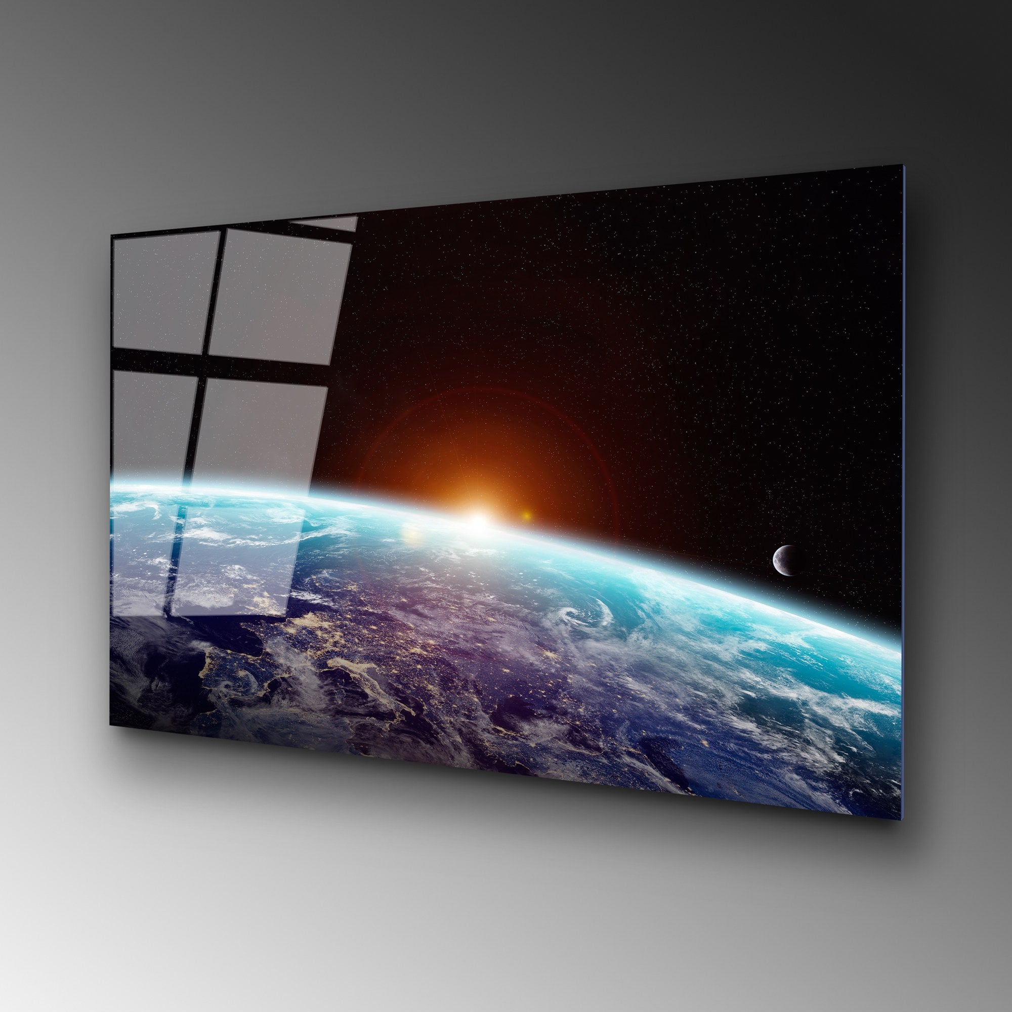 Quadro Decorativo em Vidro Temperado UV-188, Multicor, 70 x 100 cm (4 mm)