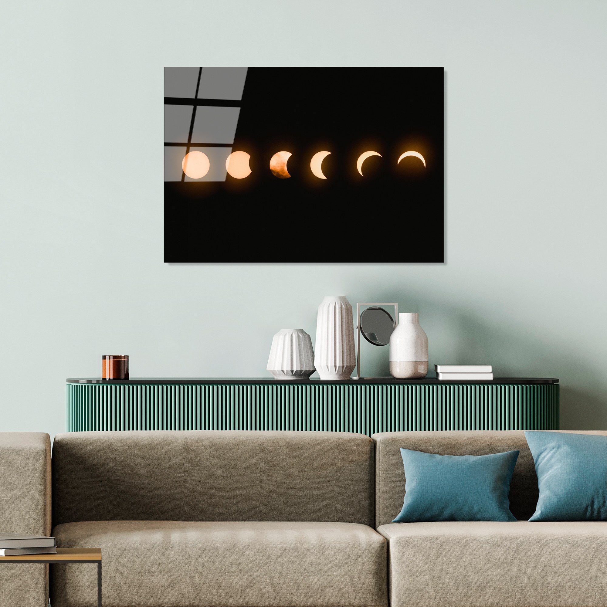 Quadro Decorativo em Vidro Temperado Multicolor UV-189 70x100 cm (4 mm)