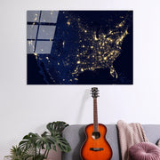 Quadro Decorativo em Vidro Temperado 4 mm Multicolor 70 x 100 cm – UV-190