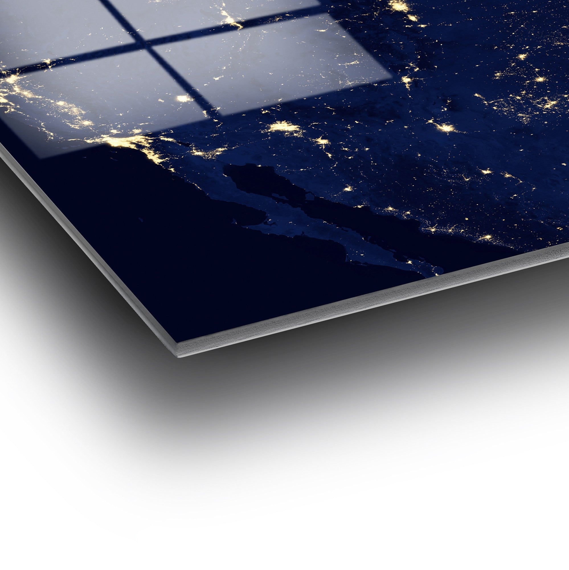 Quadro Decorativo em Vidro Temperado 4 mm Multicolor 70 x 100 cm – UV-190