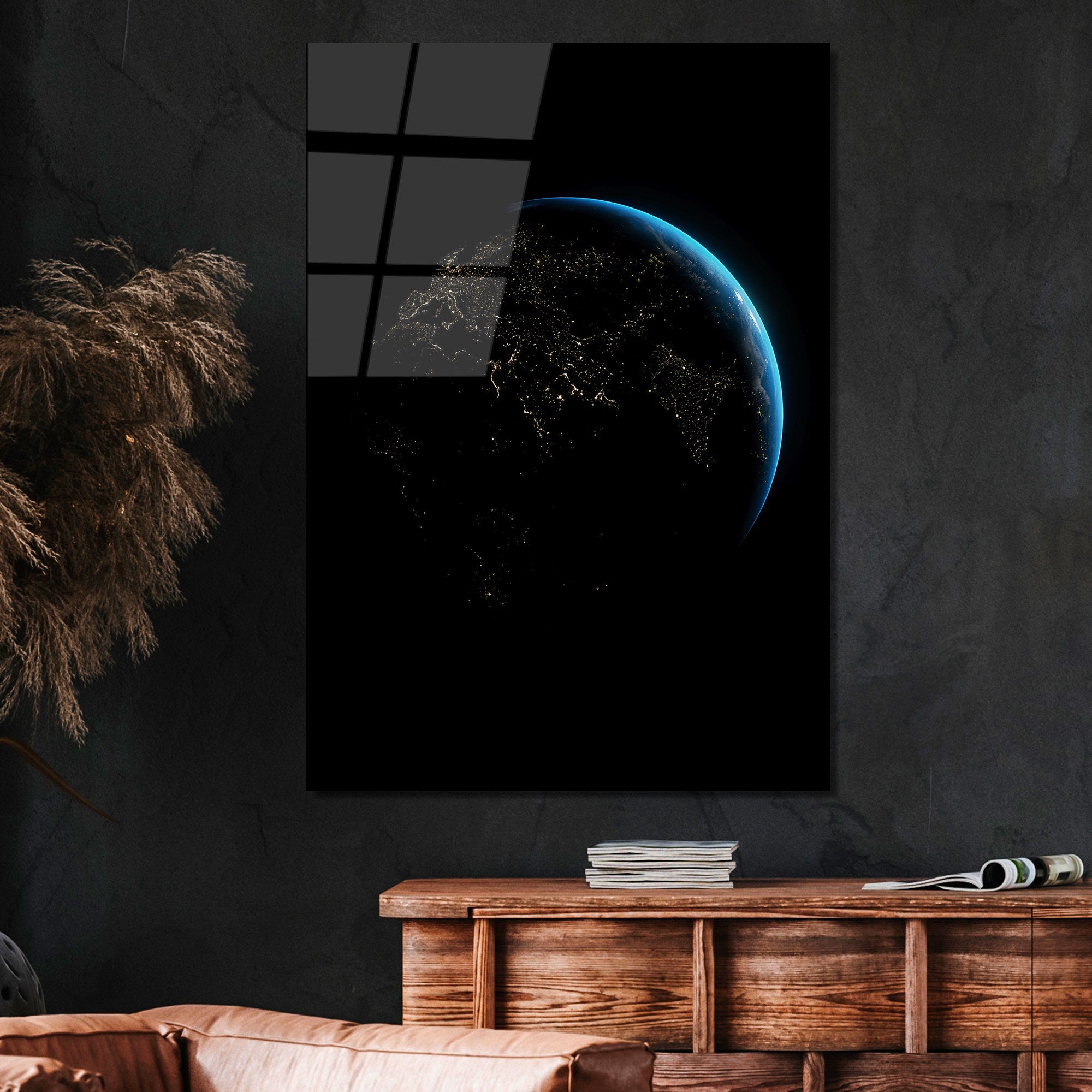 Quadro Decorativo em Vidro Temperado Multicolor UV-192, 70 x 100 cm, 4 mm