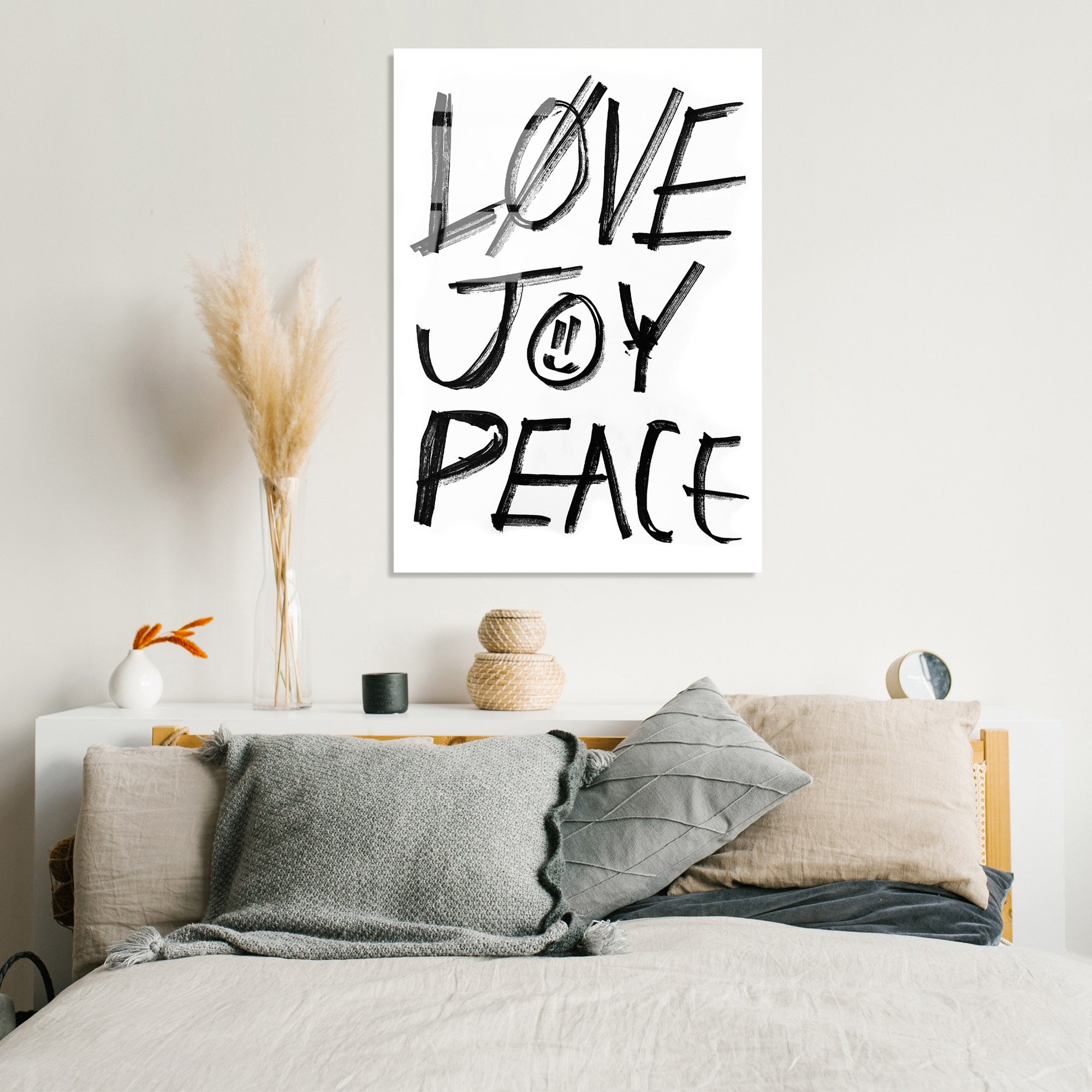 Quadro Decorativo em Vidro 100% Temperado UV-194, 70x100 cm, Multicolor, 4 mm