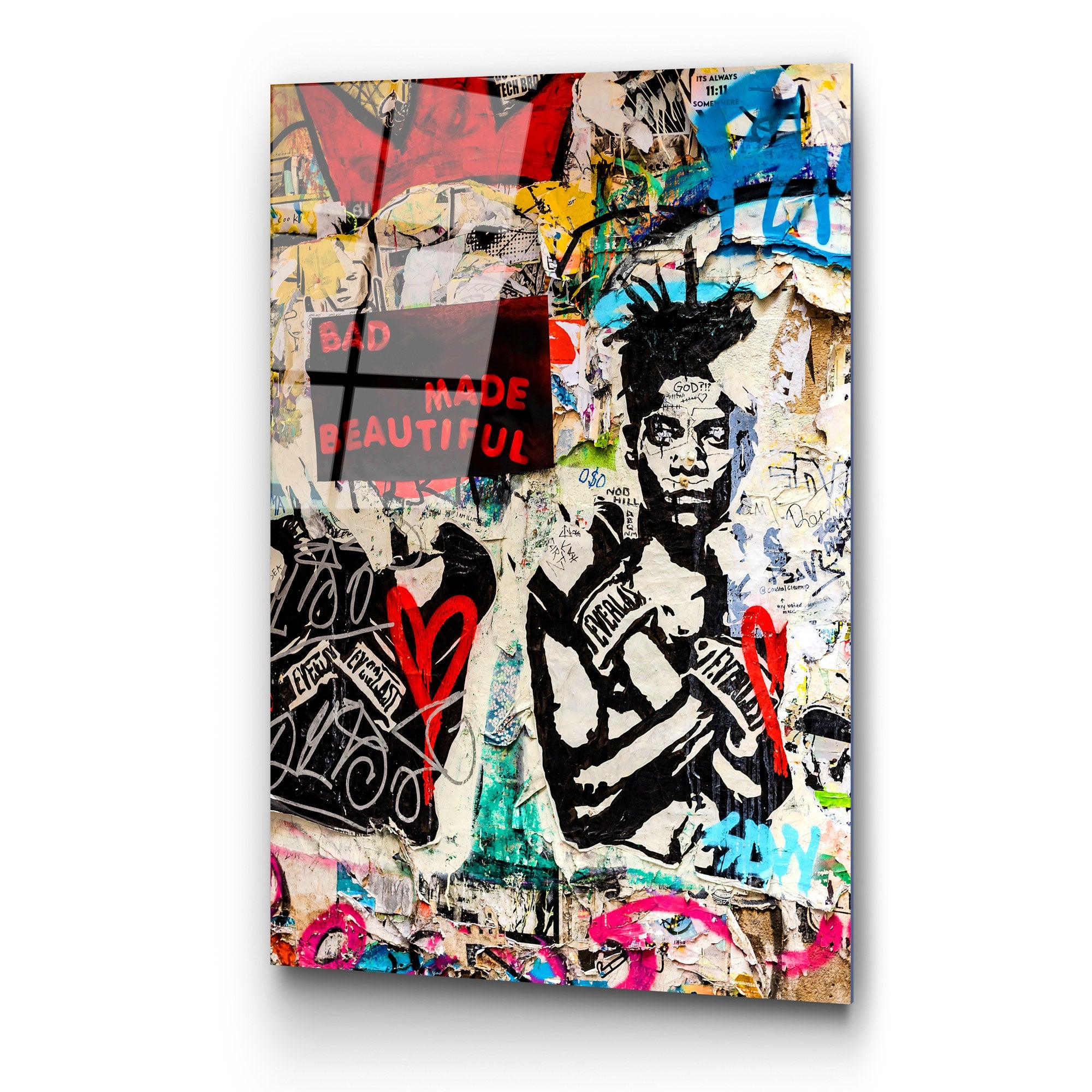 Quadro Decorativo em Vidro Temperado Multicolor UV-195, 70 x 100 cm, 4 mm