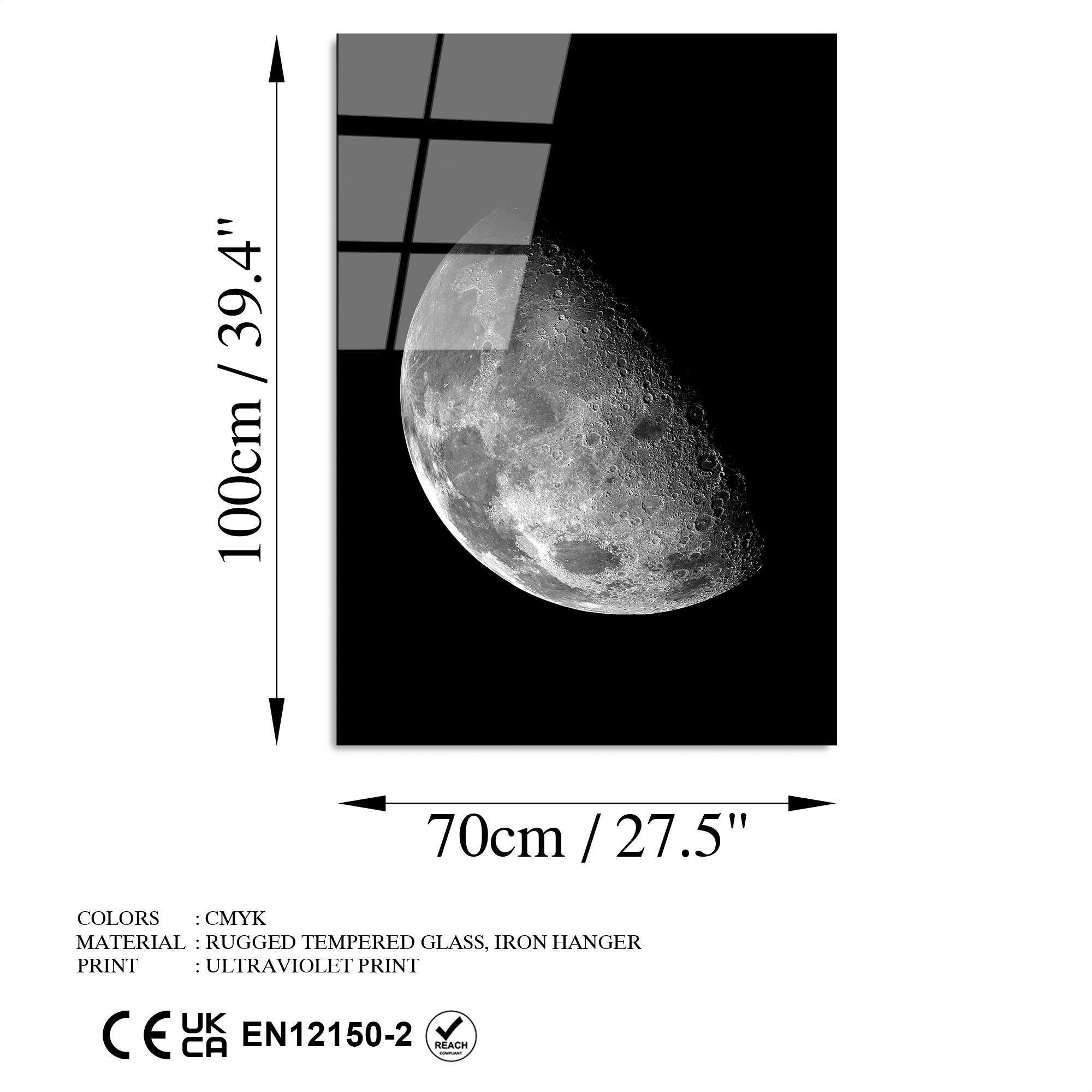 Quadro Decorativo em Vidro Temperado UV-200, Multicolor, 70 x 100 cm (4 mm)