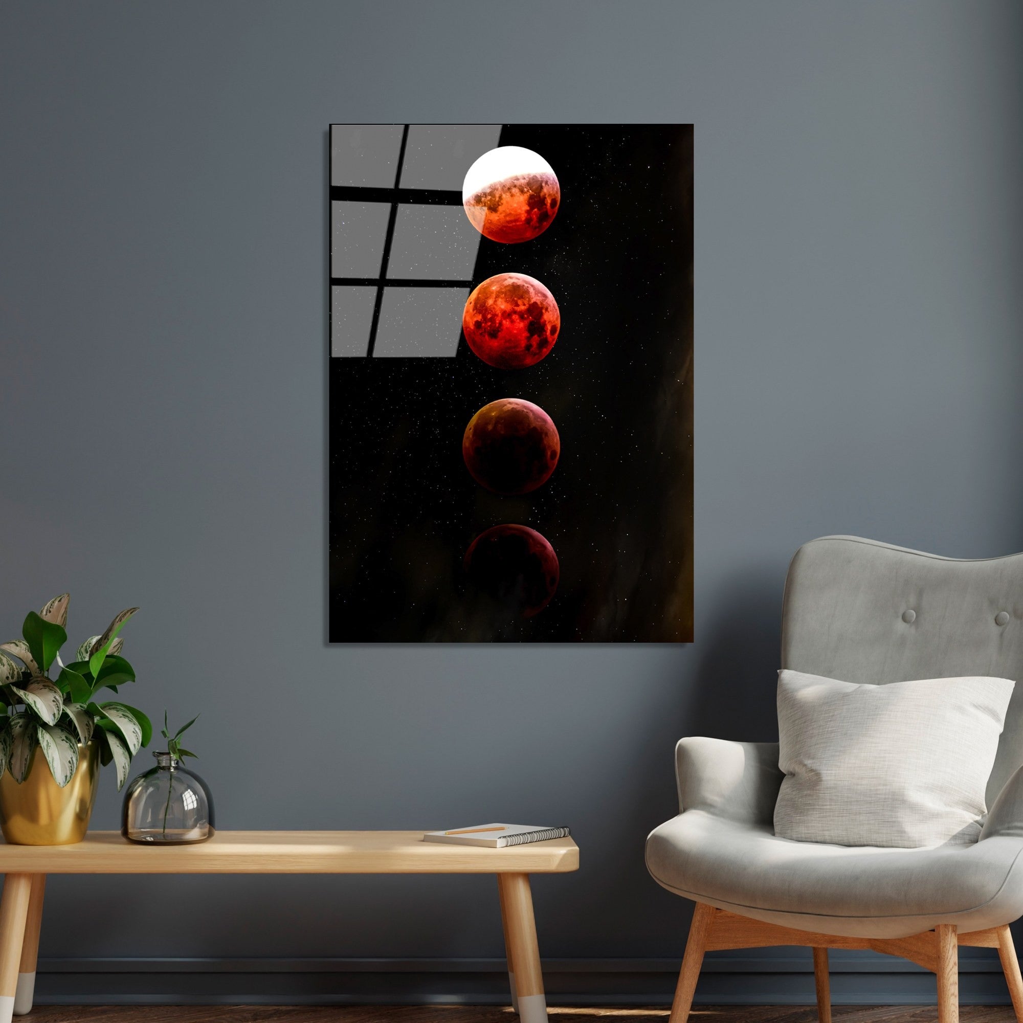 Quadro Decorativo em Vidro Temperado 70 x 100 cm (4 mm) — Multicolor | UV-201 (Ref. 123BZM1264)