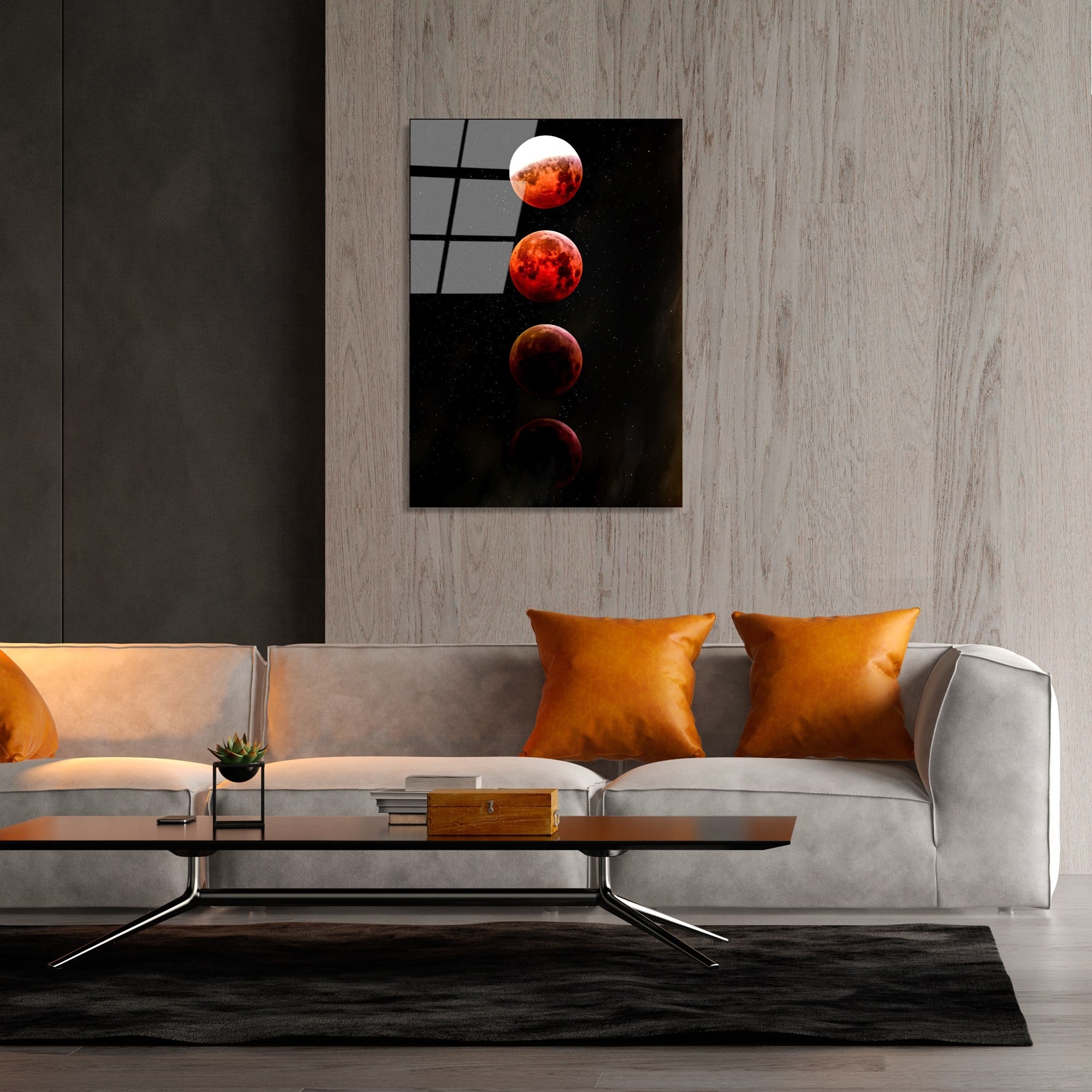 Quadro Decorativo em Vidro Temperado 70 x 100 cm (4 mm) — Multicolor | UV-201 (Ref. 123BZM1264)