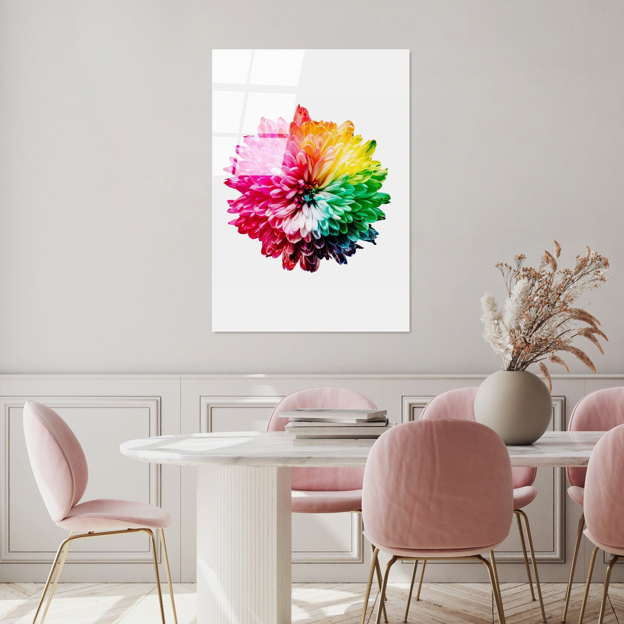 Quadro Decorativo em Vidro Temperado UV-202 70x100 cm — Multicolor, 100% Vidro Temperado 4 mm