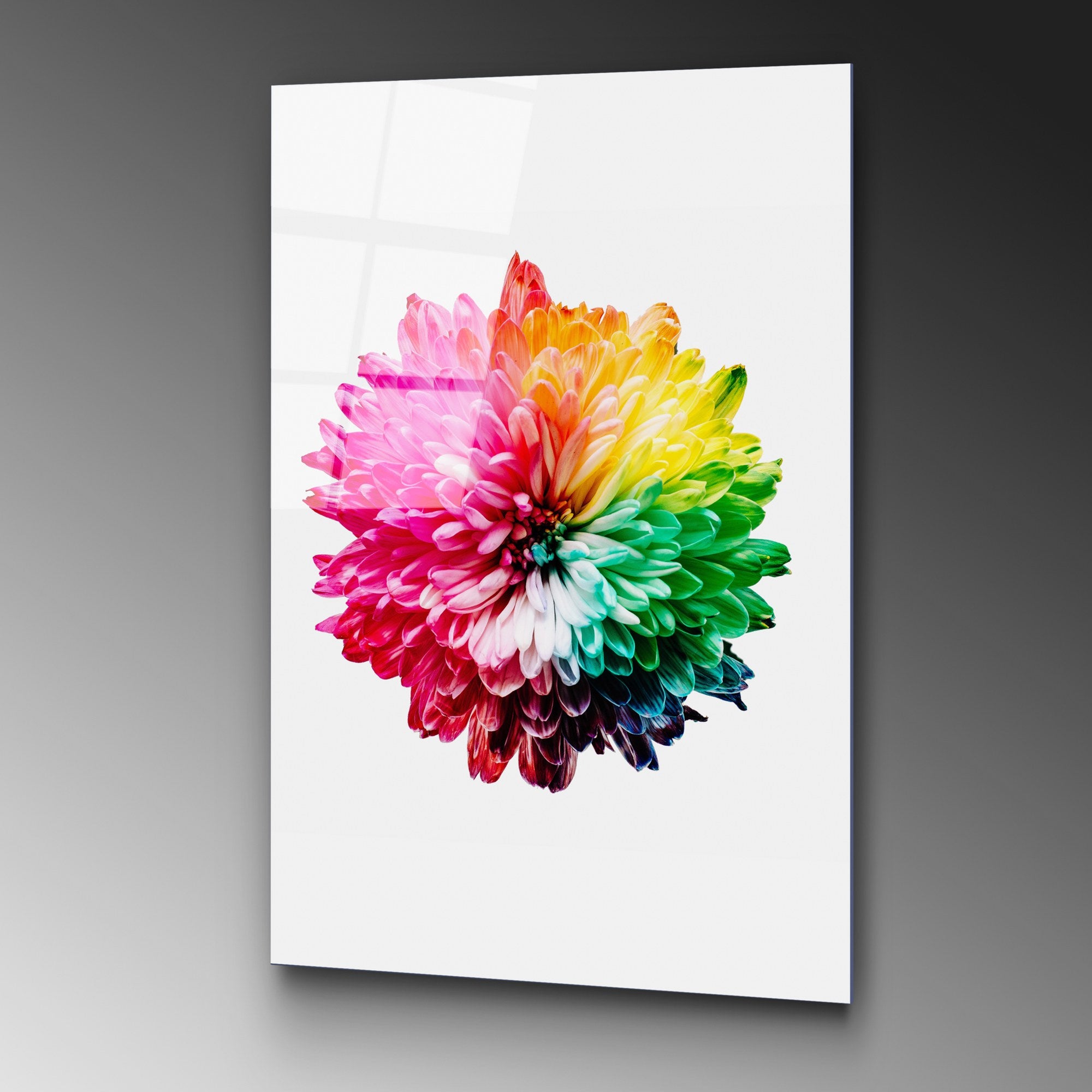 Quadro Decorativo em Vidro Temperado UV-202 70x100 cm — Multicolor, 100% Vidro Temperado 4 mm