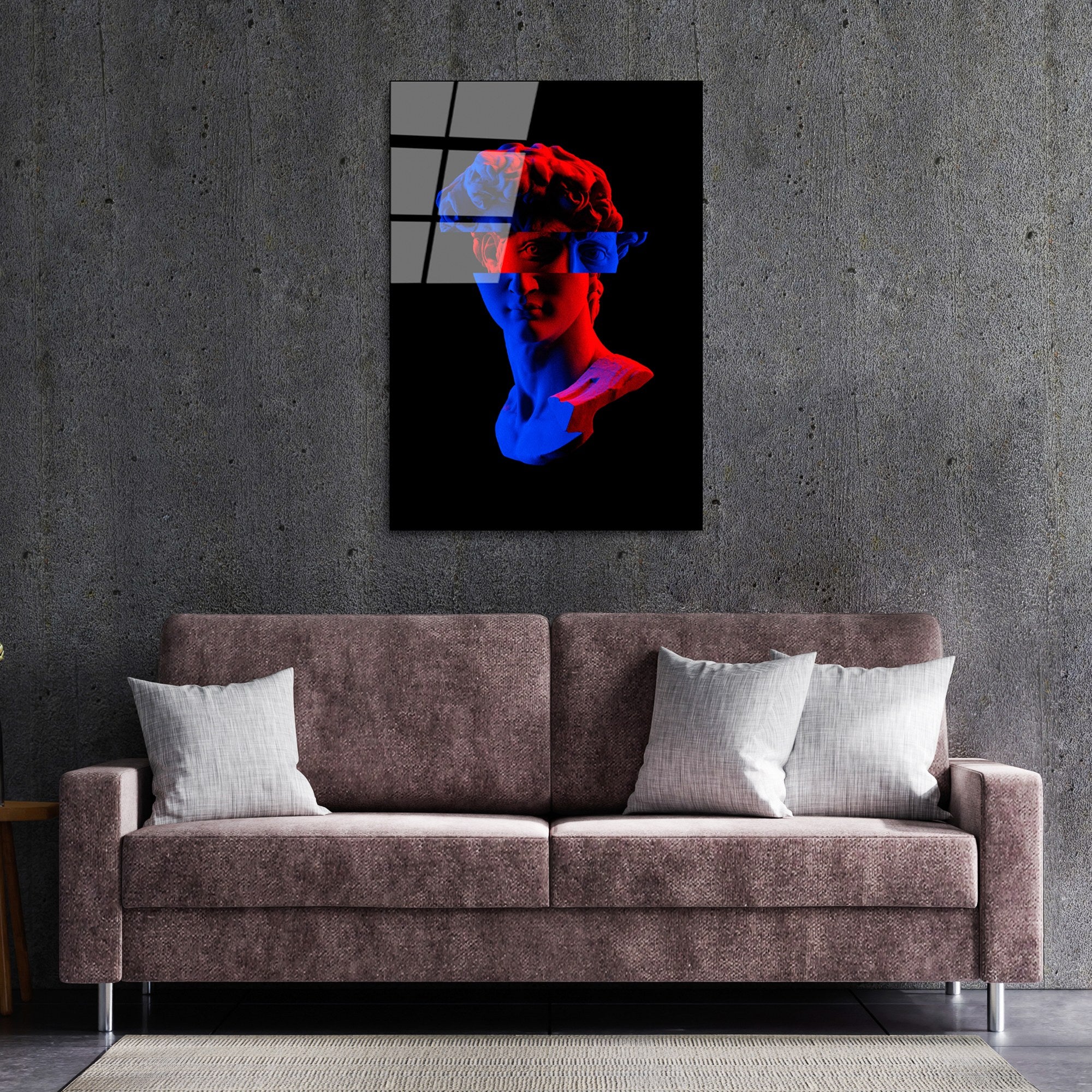 Quadro Decorativo em Vidro Temperado UV-205, 70x100 cm, Multicor (4 mm)