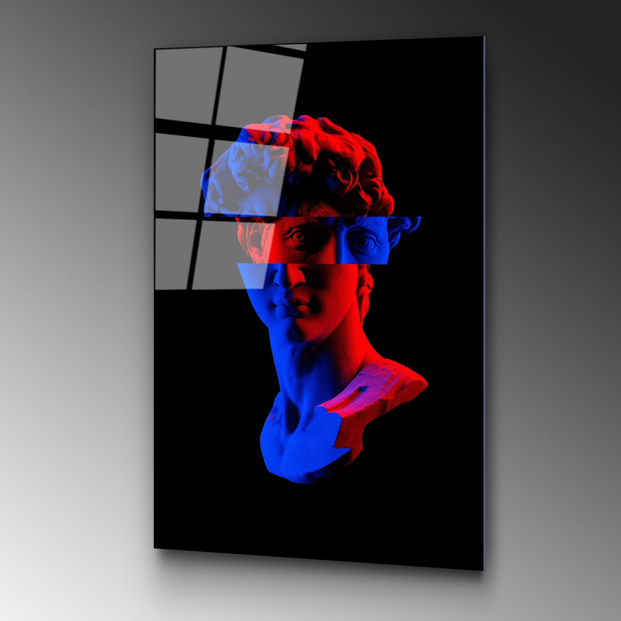 Quadro Decorativo em Vidro Temperado UV-205, 70x100 cm, Multicor (4 mm)