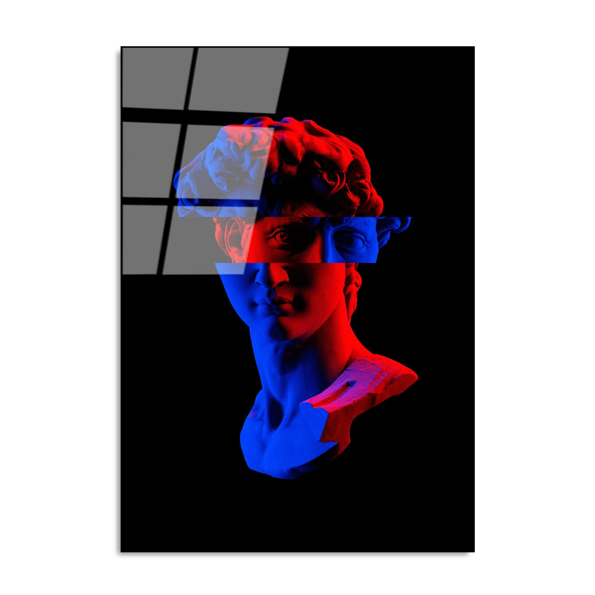 Quadro Decorativo em Vidro Temperado UV-205, 70x100 cm, Multicor (4 mm)