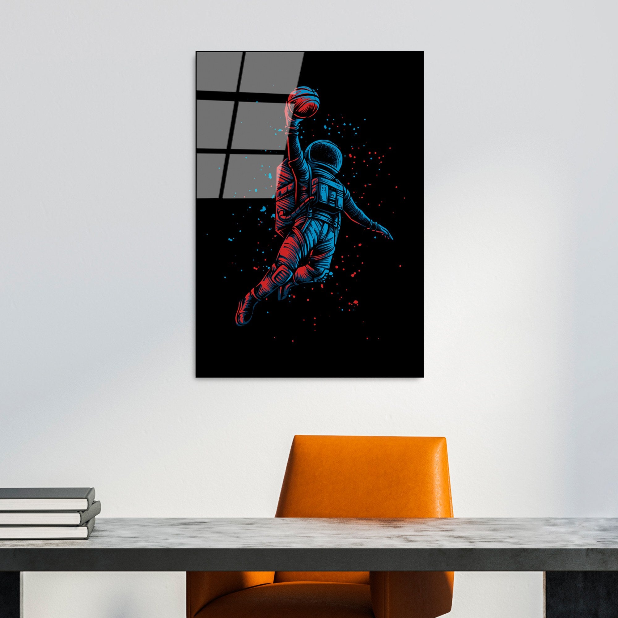 Quadro Decorativo em Vidro Temperado UV-206, 70 x 100 cm, Multicolor (4 mm)